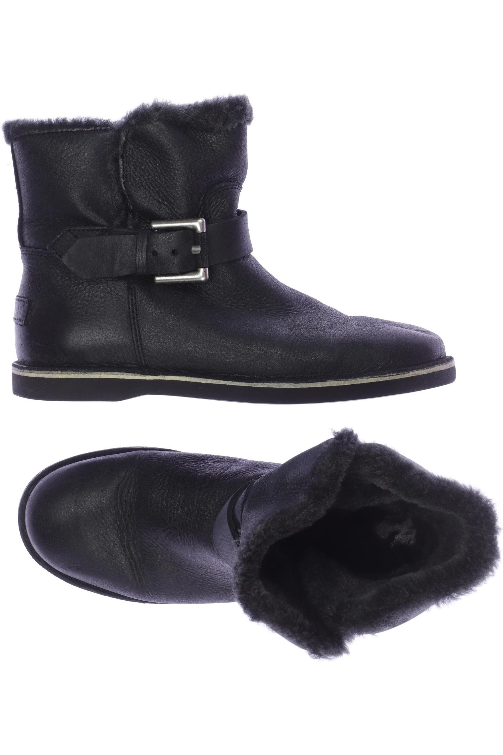 

Shabbies Amsterdam Damen Stiefelette, marineblau, Gr. 39