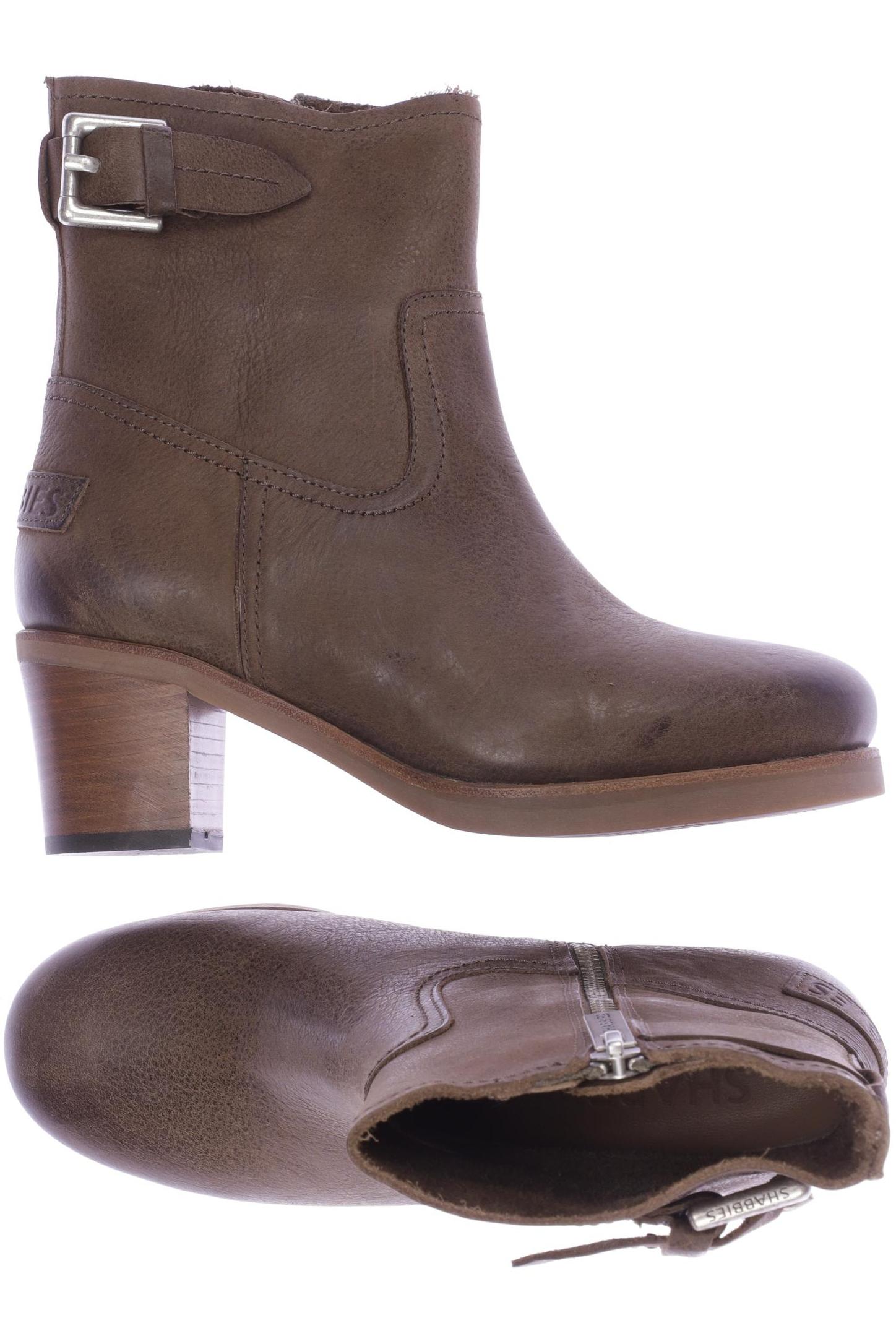 

Shabbies Amsterdam Damen Stiefelette, braun, Gr. 36