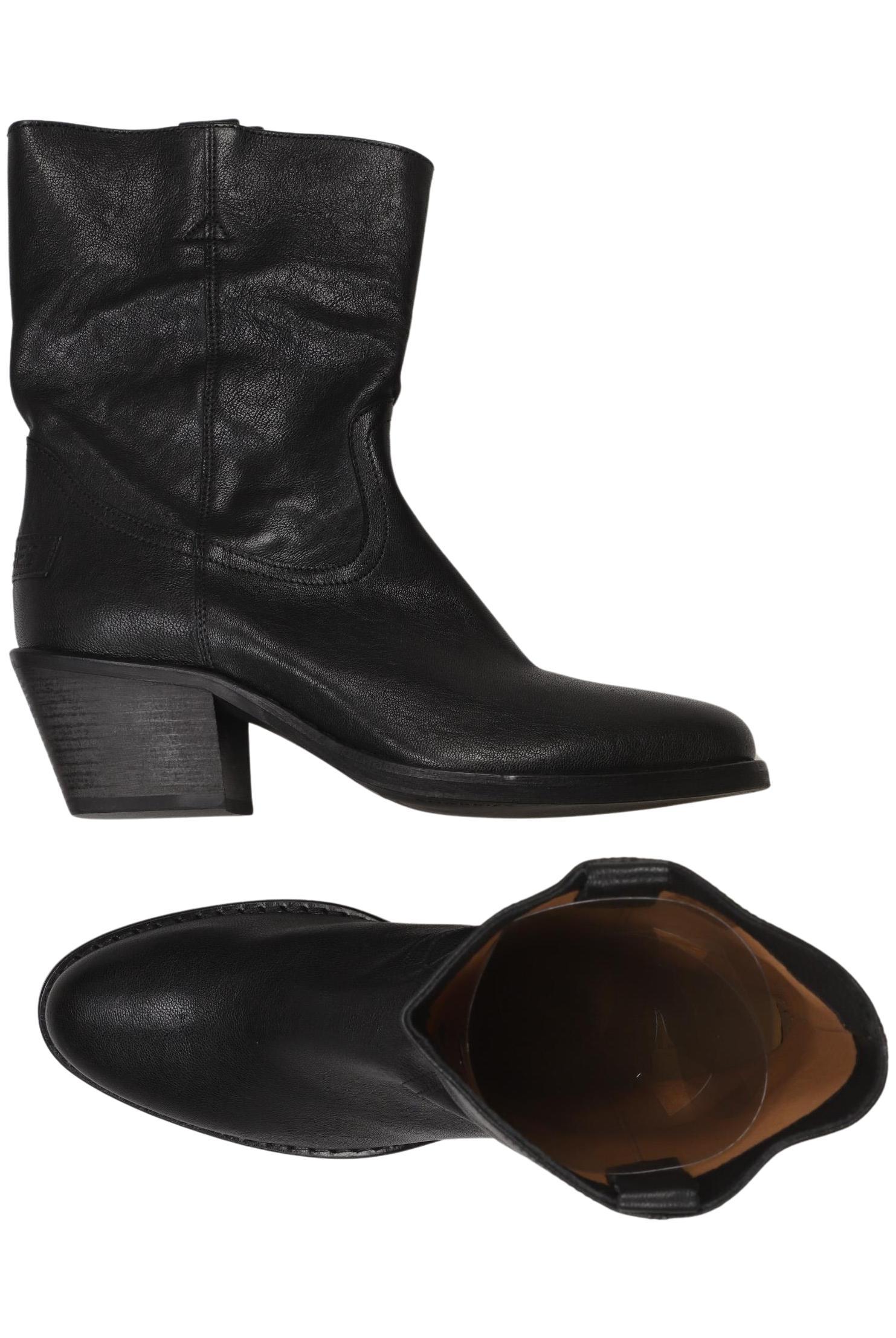 

Shabbies Amsterdam Damen Stiefelette, schwarz, Gr. 39