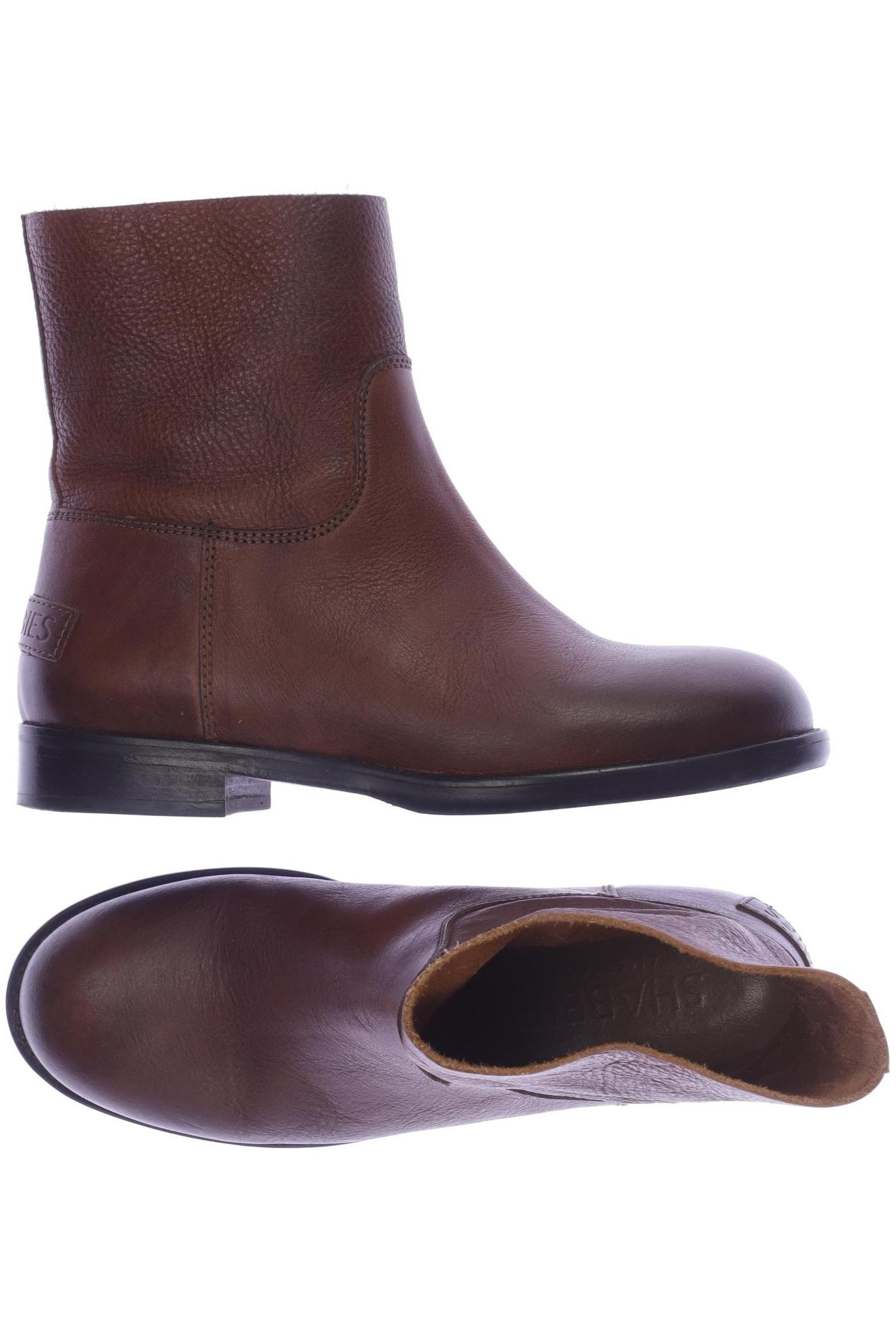 

Shabbies Amsterdam Damen Stiefelette, braun, Gr. 36