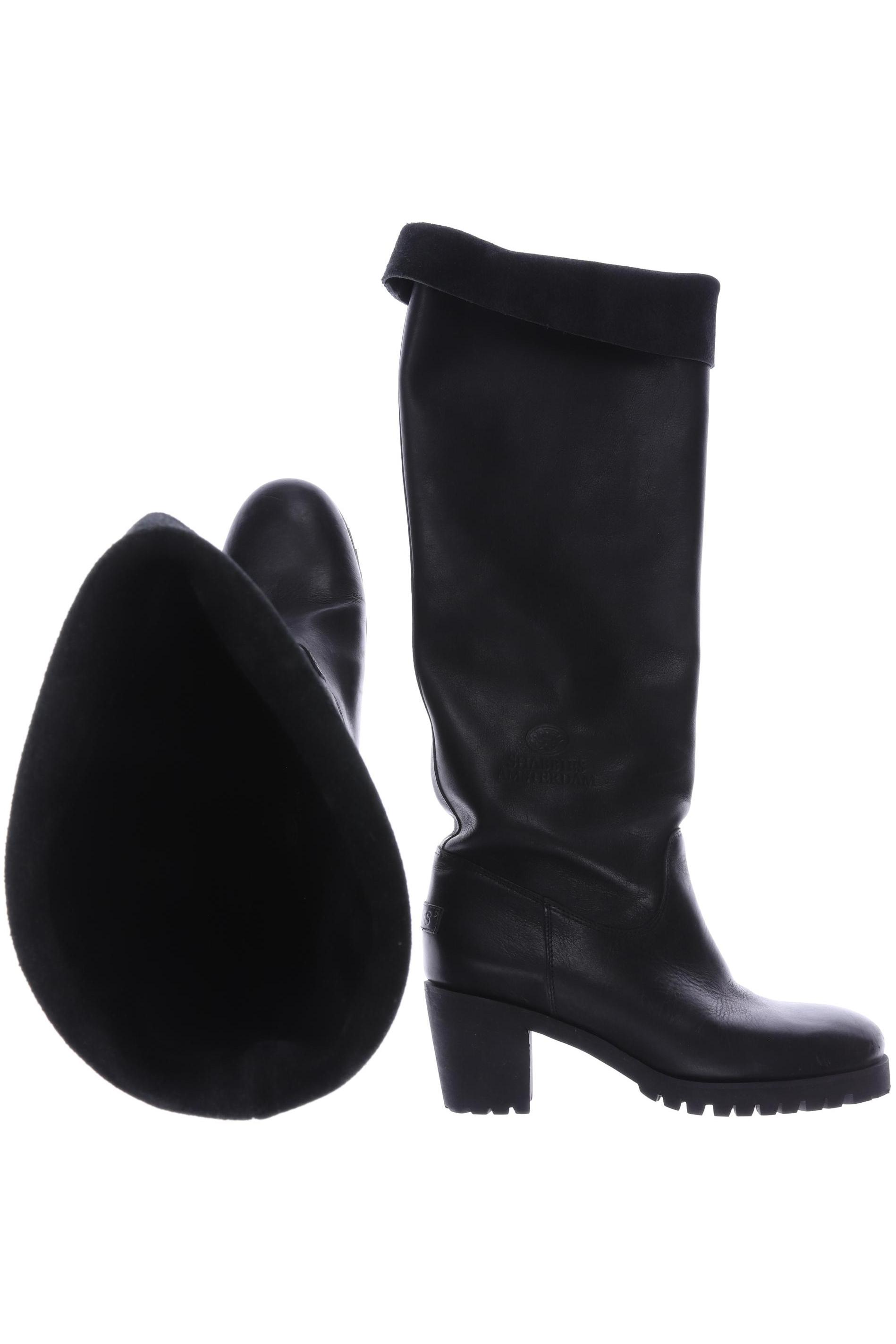 

Shabbies Amsterdam Damen Stiefel, schwarz