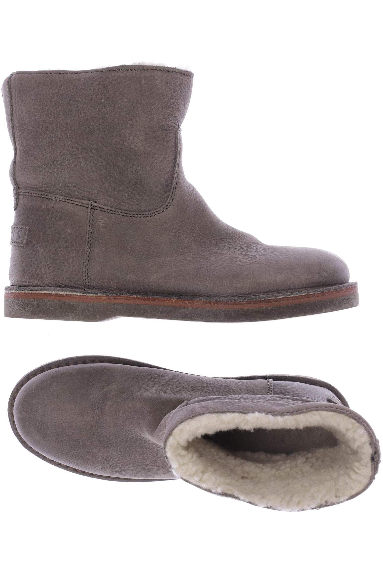 

Shabbies Amsterdam Damen Stiefelette, grau, Gr. 38