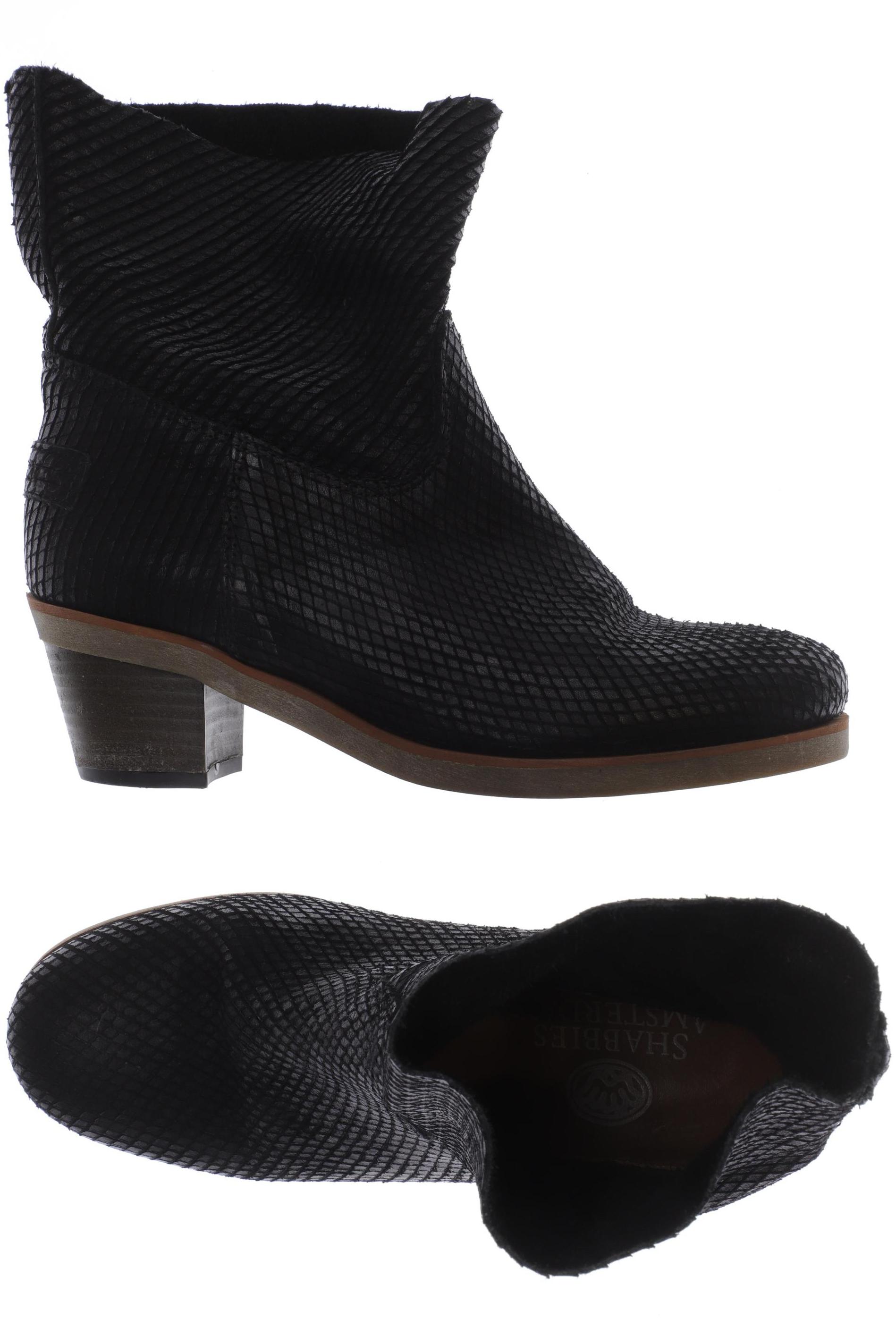 

Shabbies Amsterdam Damen Stiefelette, schwarz, Gr. 37