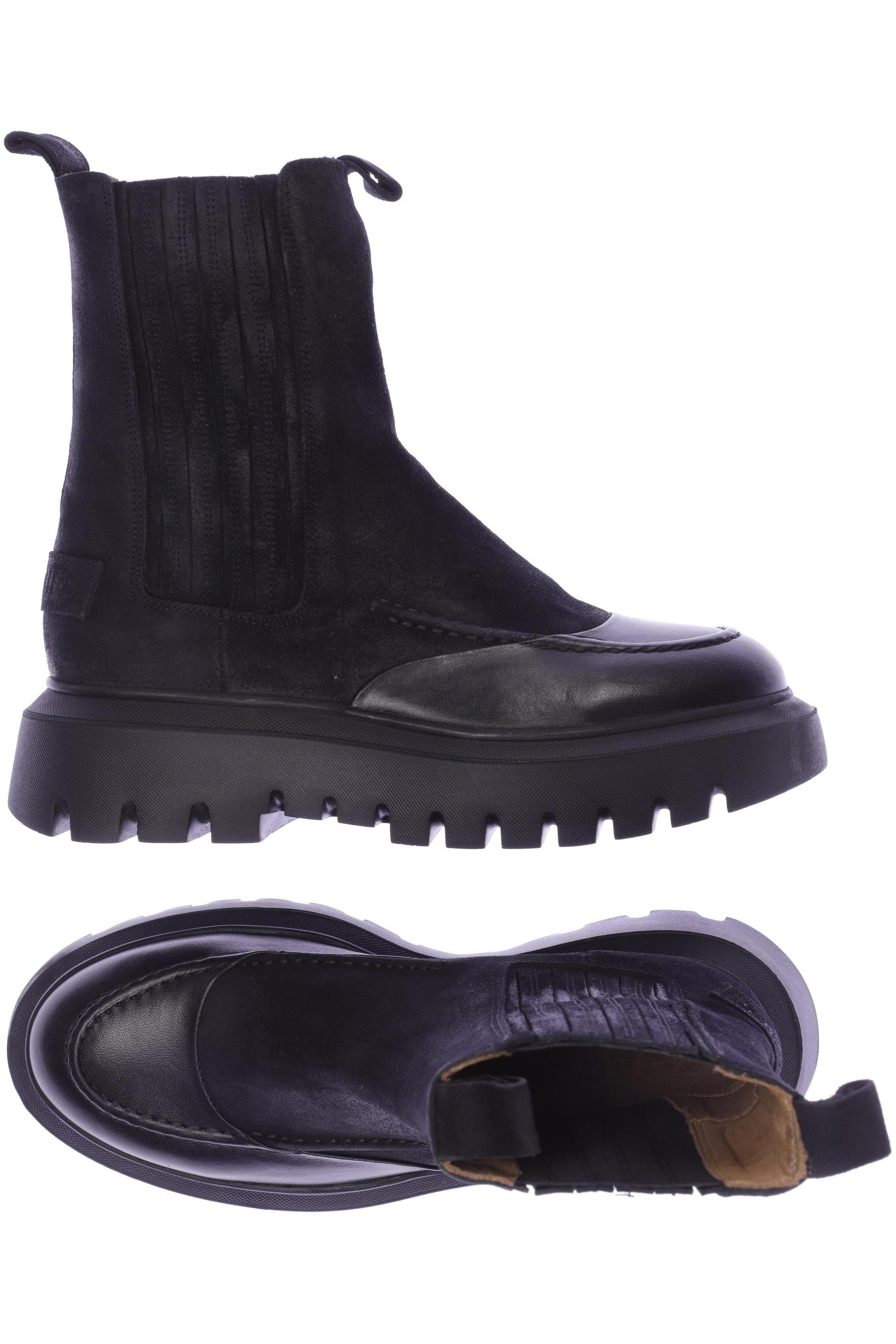 

Shabbies Amsterdam Damen Stiefelette, schwarz, Gr. 38