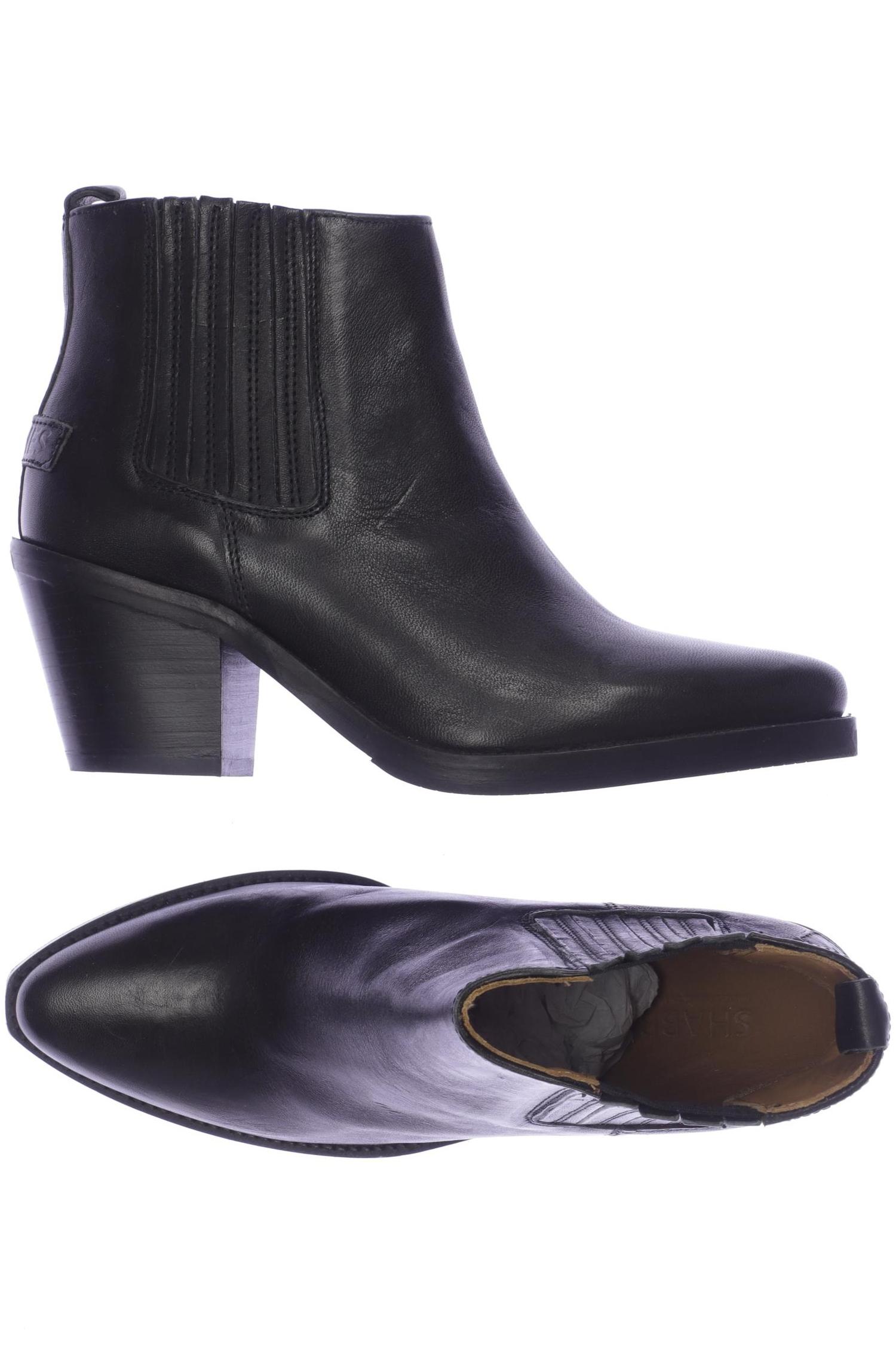 

Shabbies Amsterdam Damen Stiefelette, schwarz, Gr. 37