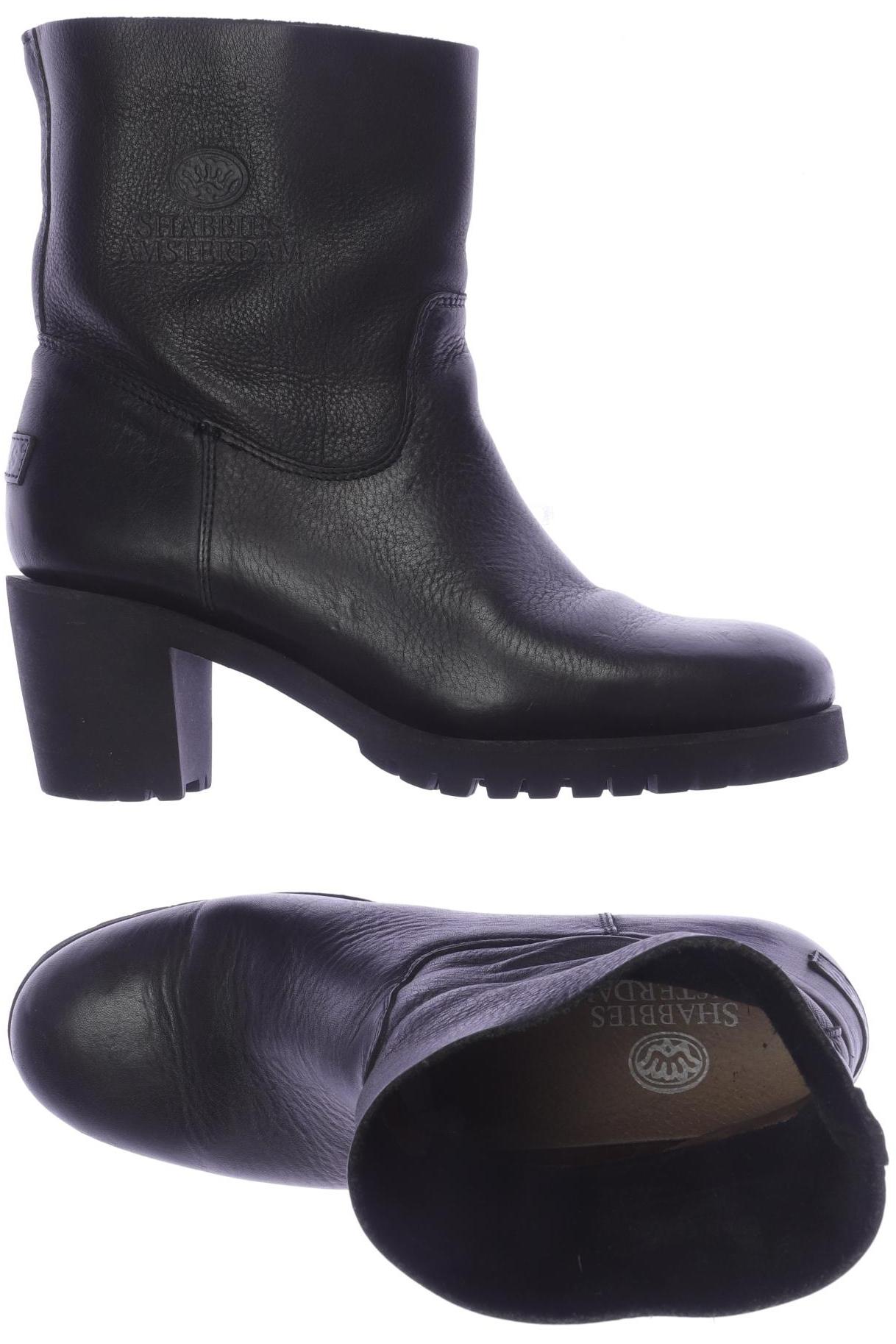 

Shabbies Amsterdam Damen Stiefelette, schwarz, Gr. 41