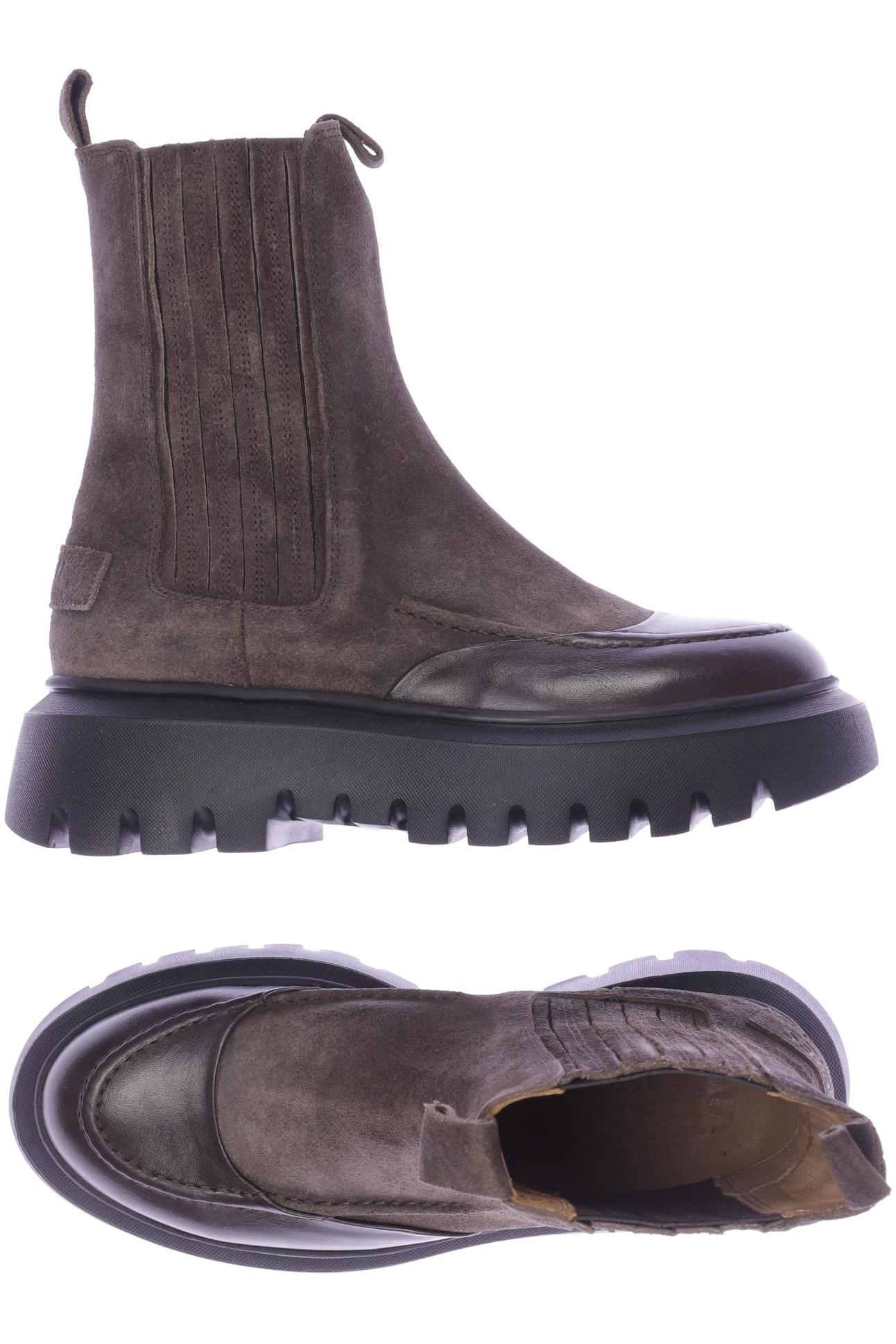 

Shabbies Amsterdam Damen Stiefelette, braun, Gr. 36