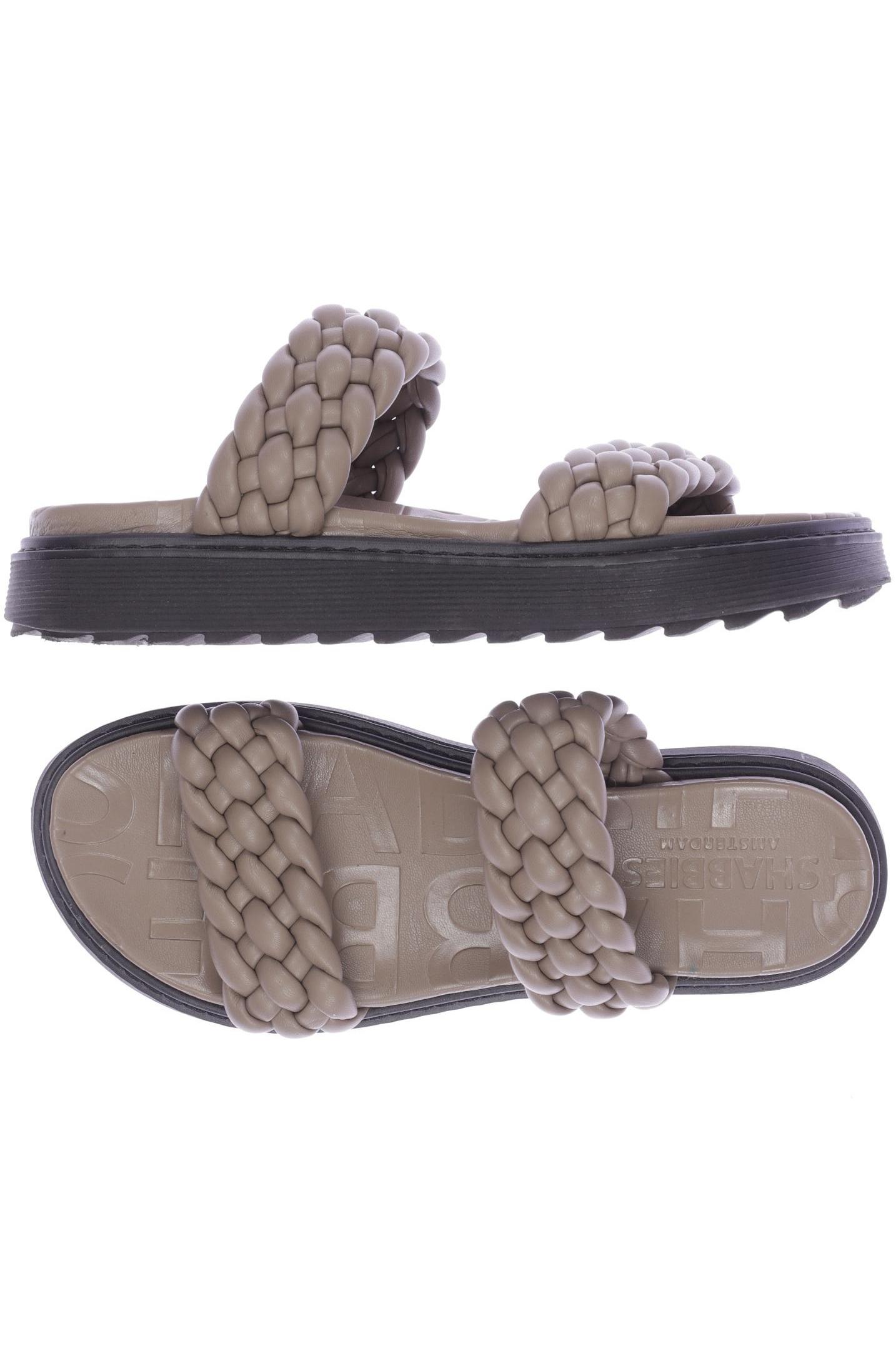 

Shabbies Amsterdam Damen Sandale, braun, Gr. 40