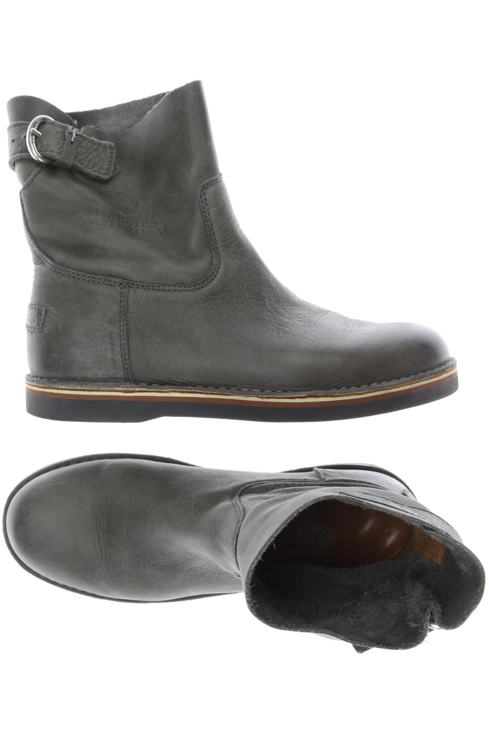 

Shabbies Amsterdam Damen Stiefelette, grau, Gr. 39