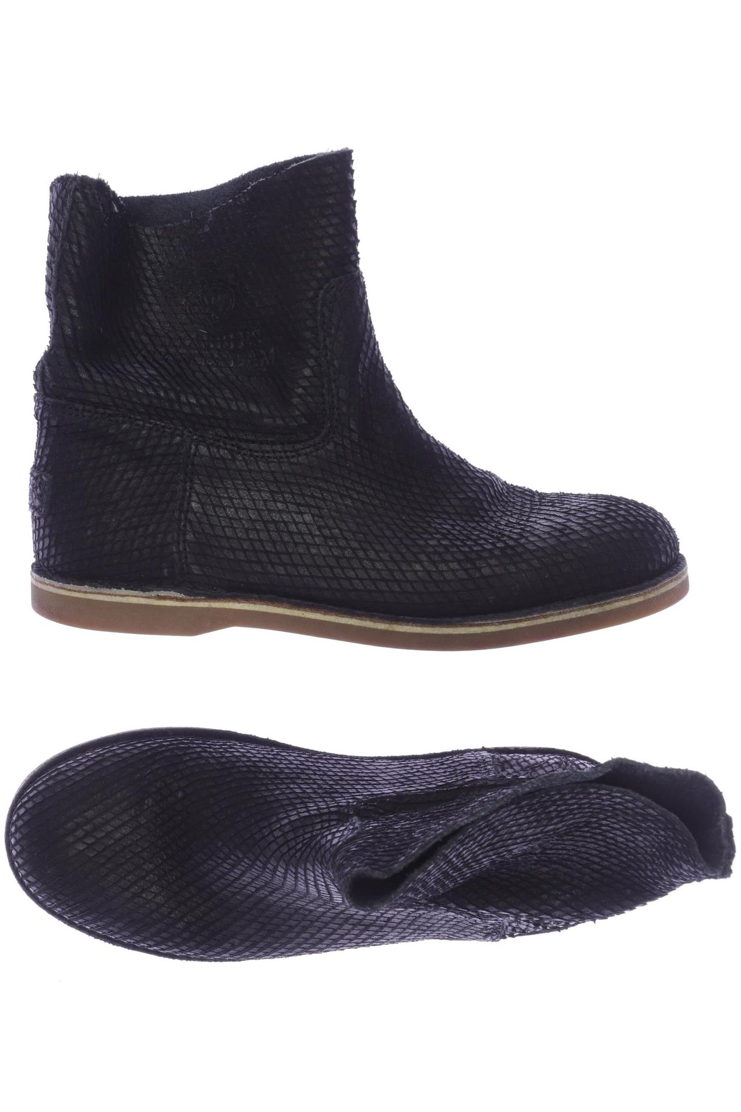 

Shabbies Amsterdam Damen Stiefelette, schwarz