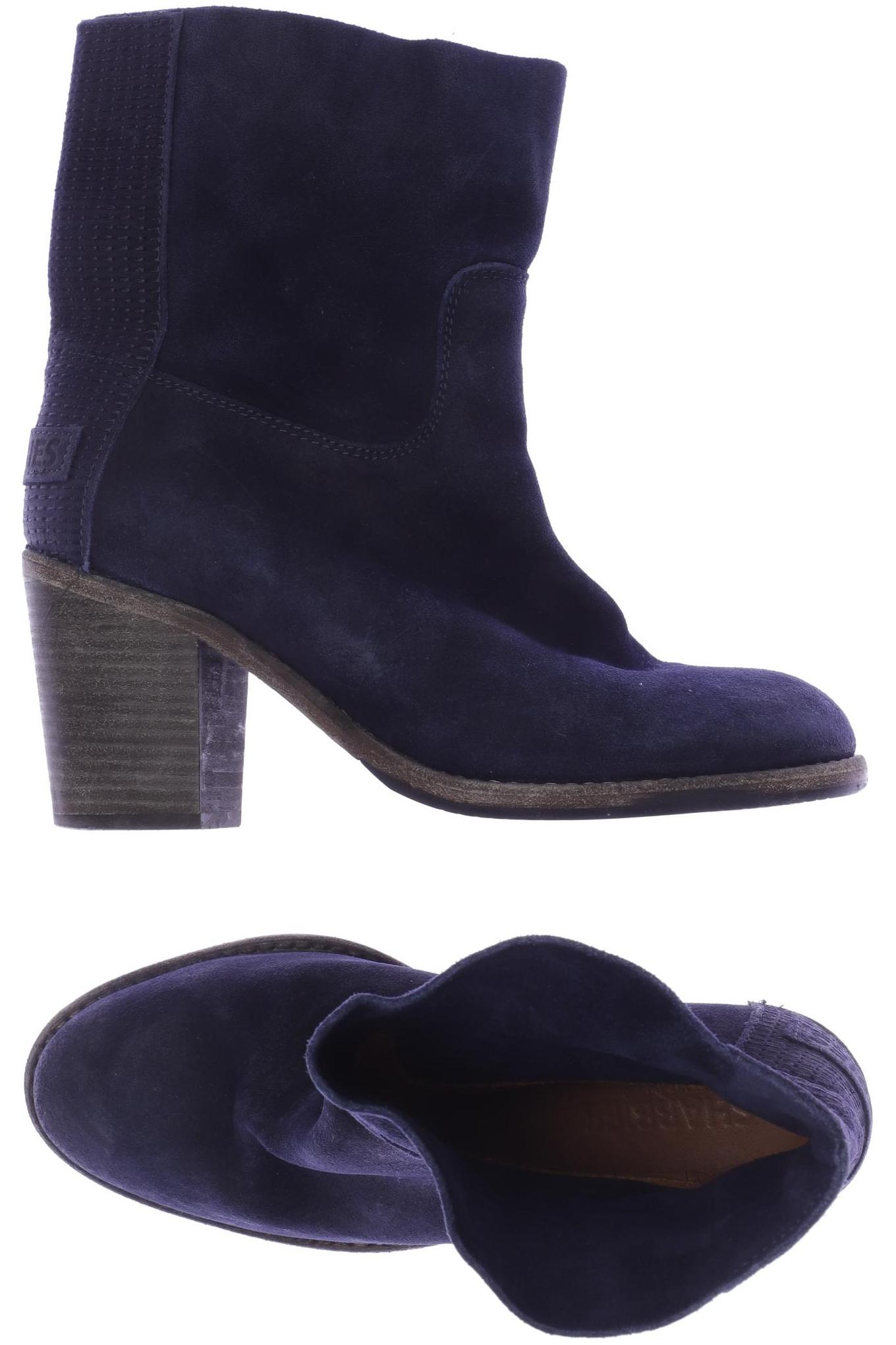 

Shabbies Amsterdam Damen Stiefelette, marineblau, Gr. 37