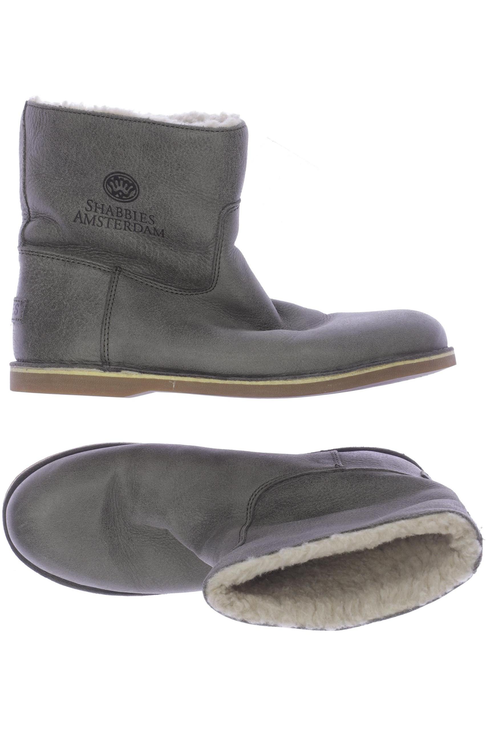 

Shabbies Amsterdam Damen Stiefelette, grau, Gr. 40