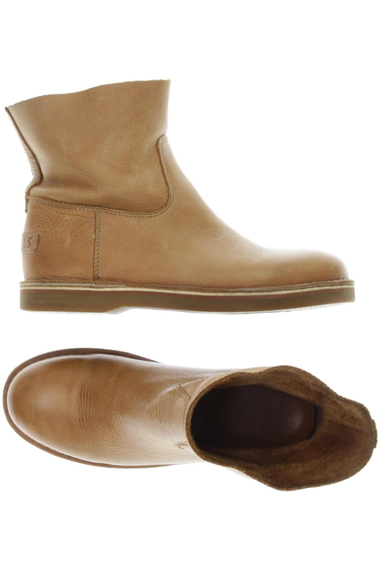 

Shabbies Amsterdam Damen Stiefelette, beige, Gr. 38.5
