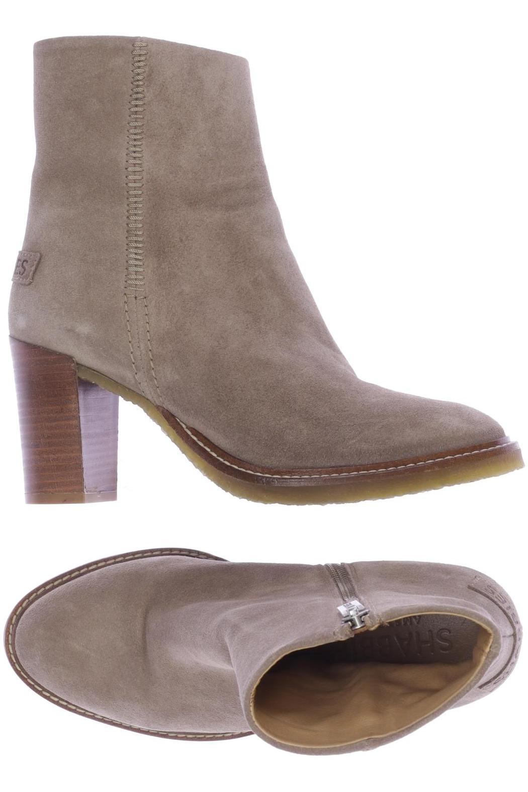

Shabbies Amsterdam Damen Stiefelette, beige, Gr. 39