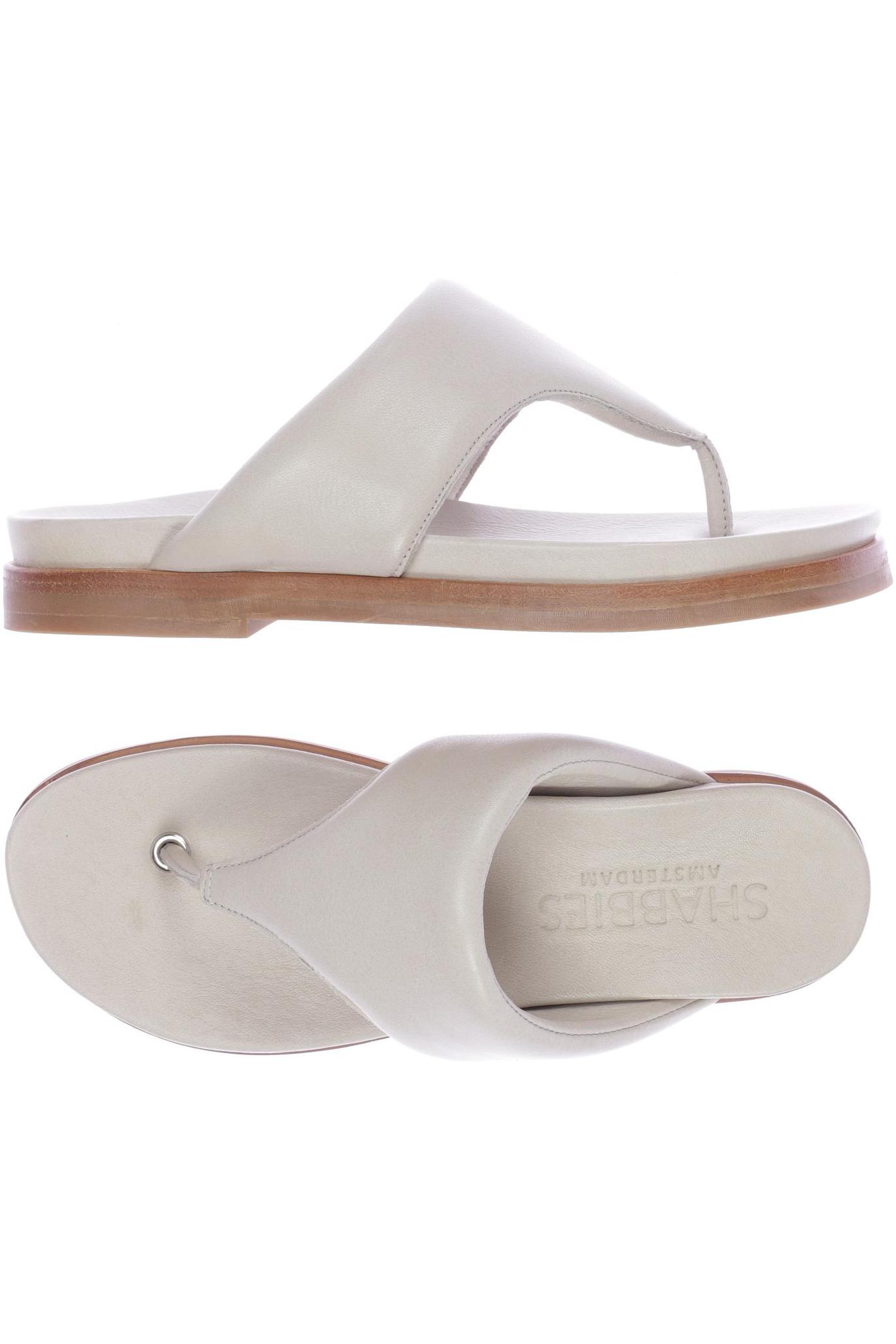 

Shabbies Amsterdam Damen Sandale, cremeweiß, Gr. 37