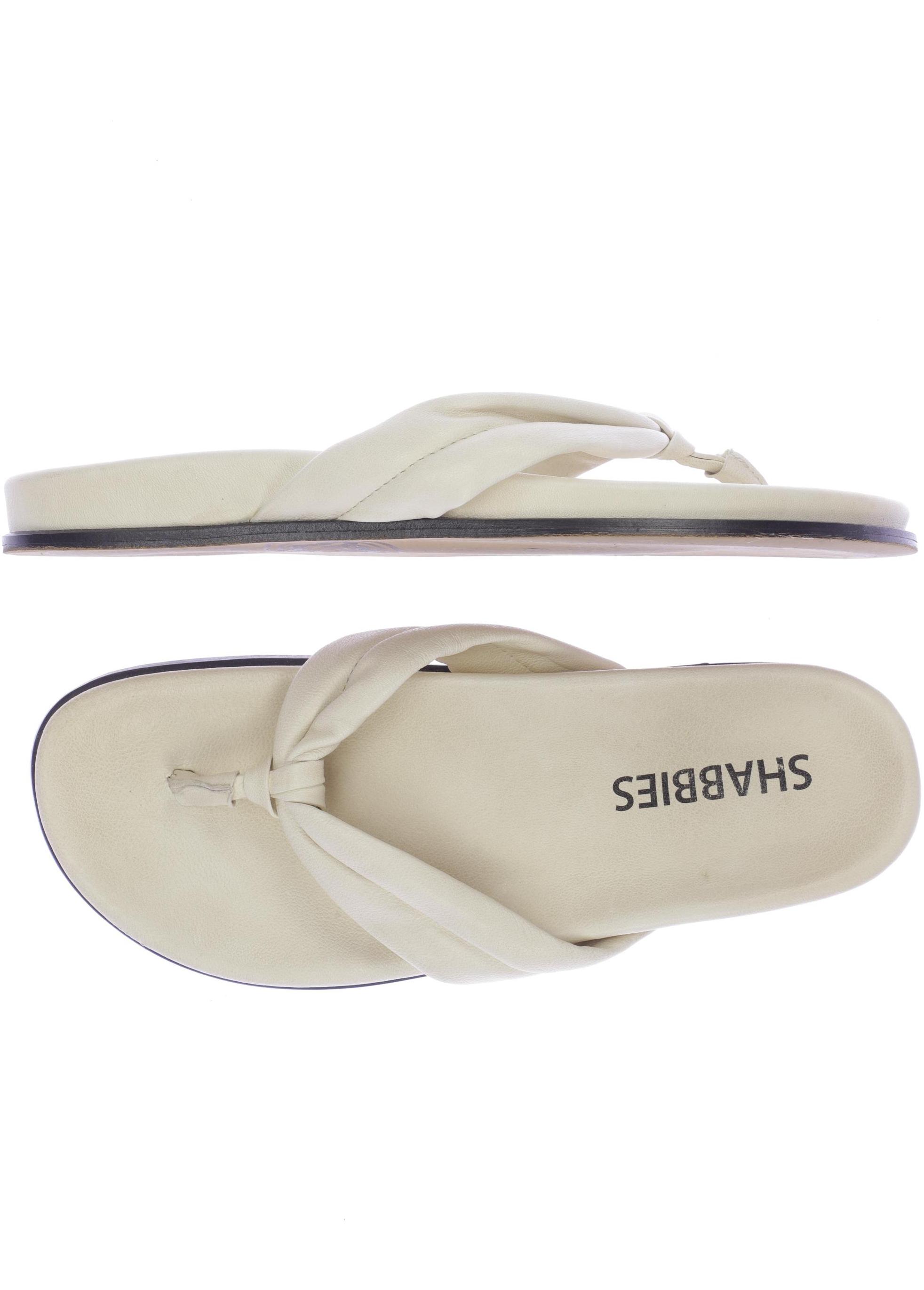 

Shabbies Amsterdam Damen Sandale, cremeweiß