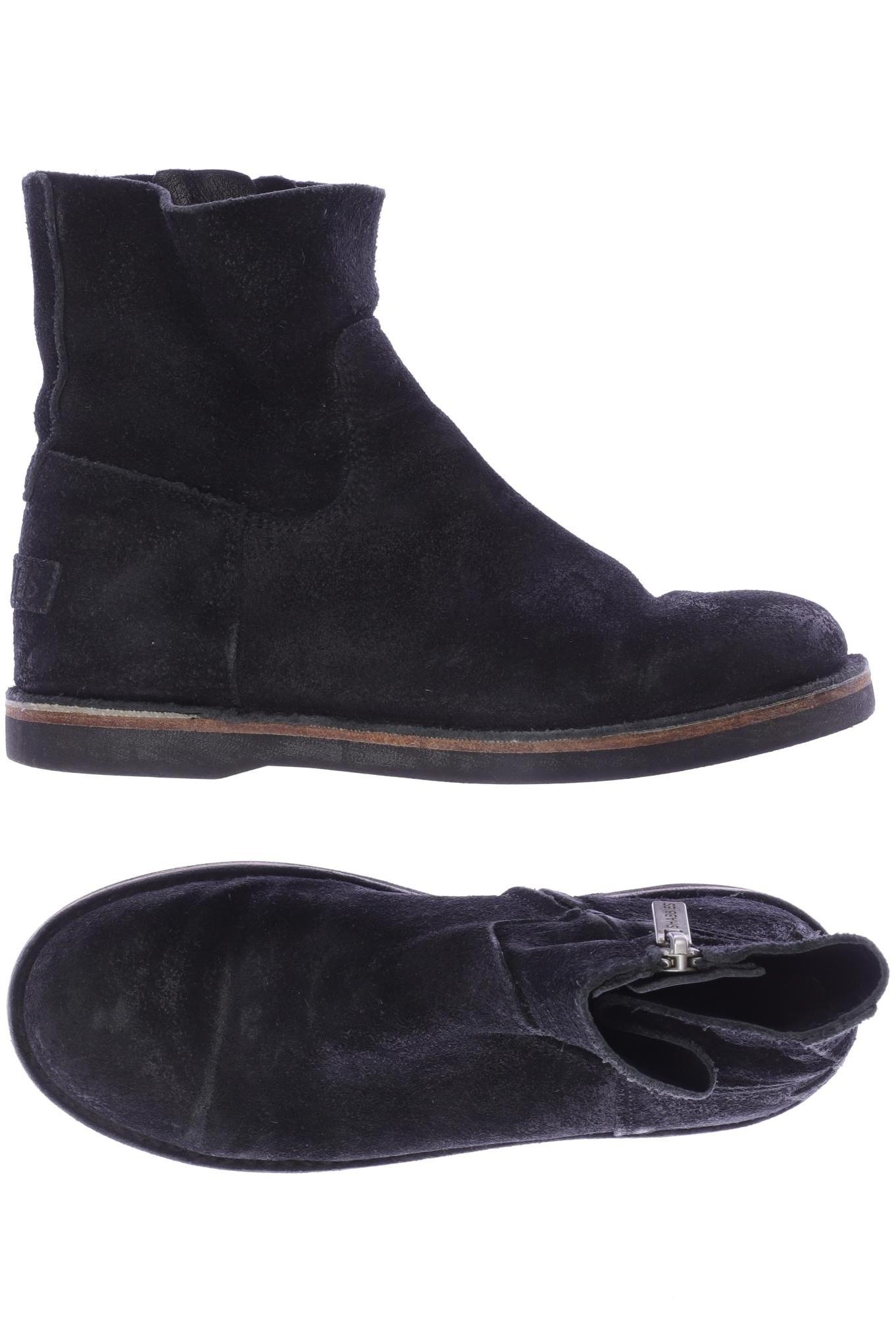 

Shabbies Amsterdam Damen Stiefelette, schwarz, Gr. 37