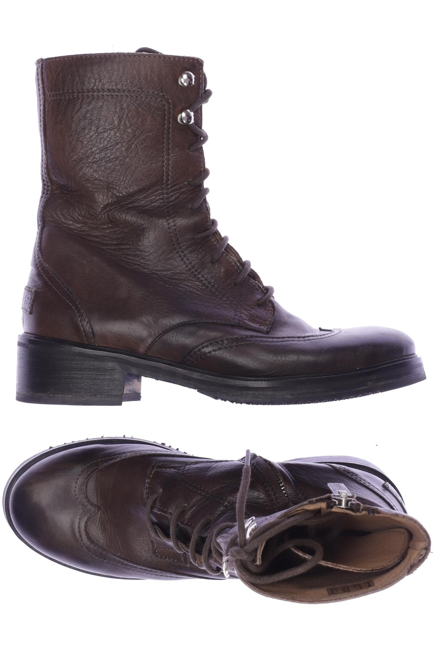 

Shabbies Amsterdam Damen Stiefelette, braun, Gr. 39