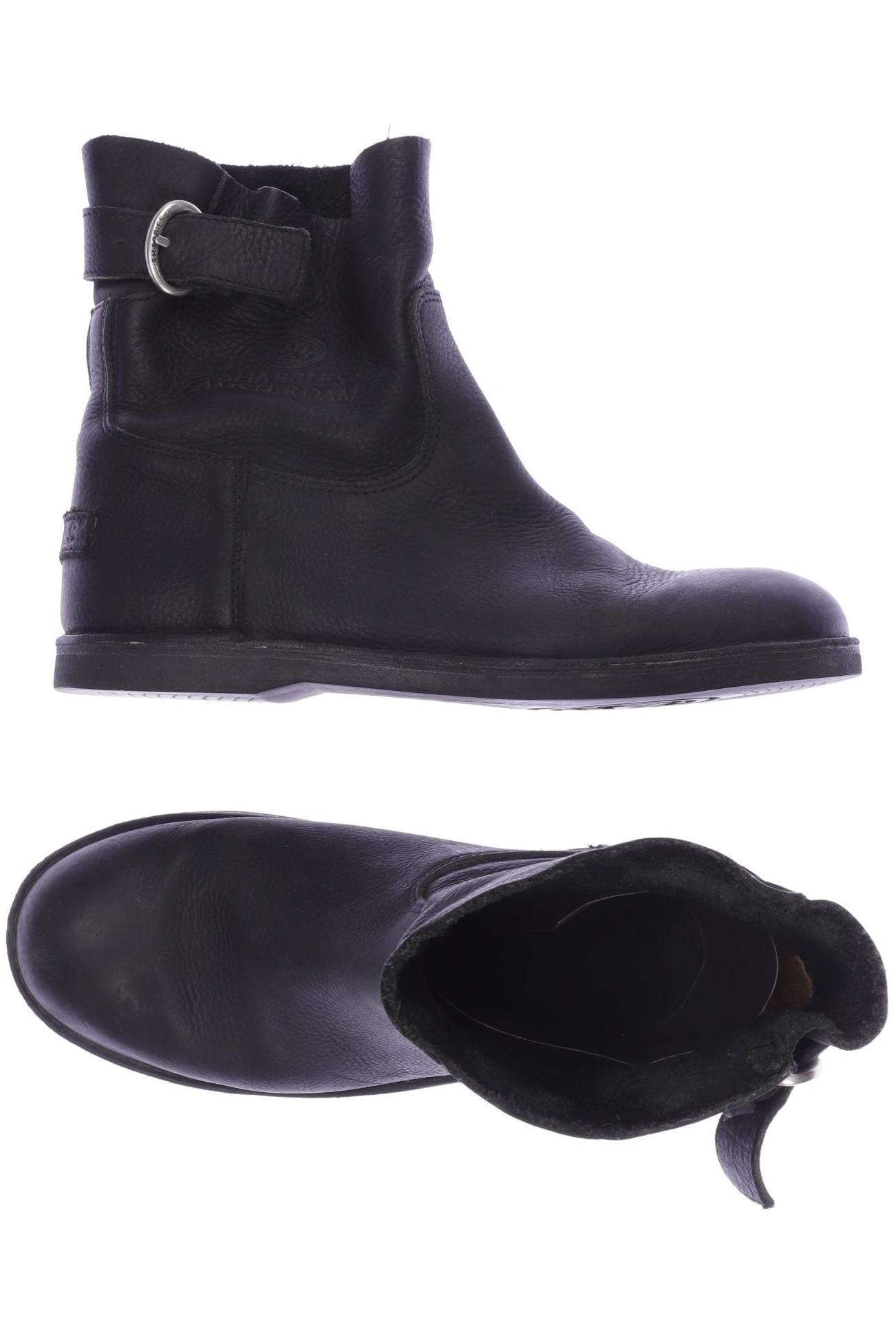 

Shabbies Amsterdam Damen Stiefelette, schwarz, Gr. 40