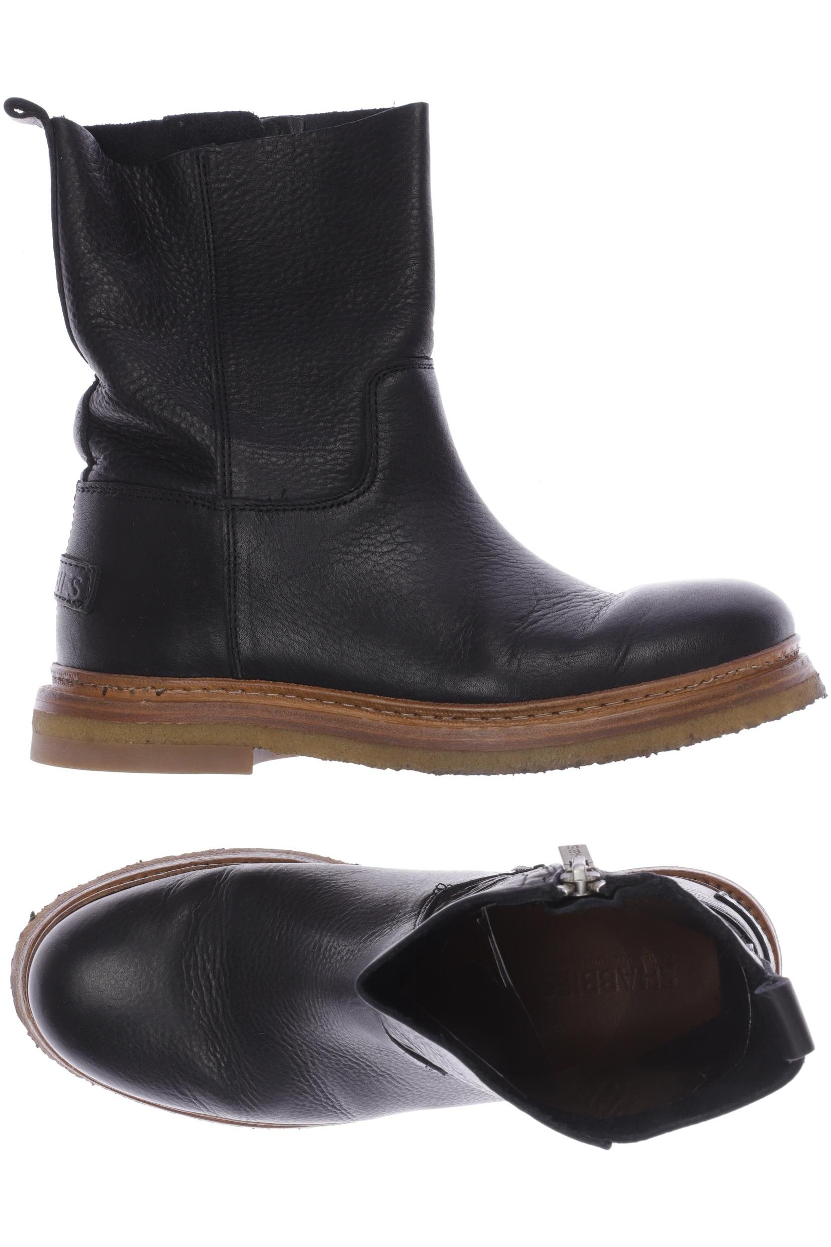 

Shabbies Amsterdam Damen Stiefelette, schwarz, Gr. 39