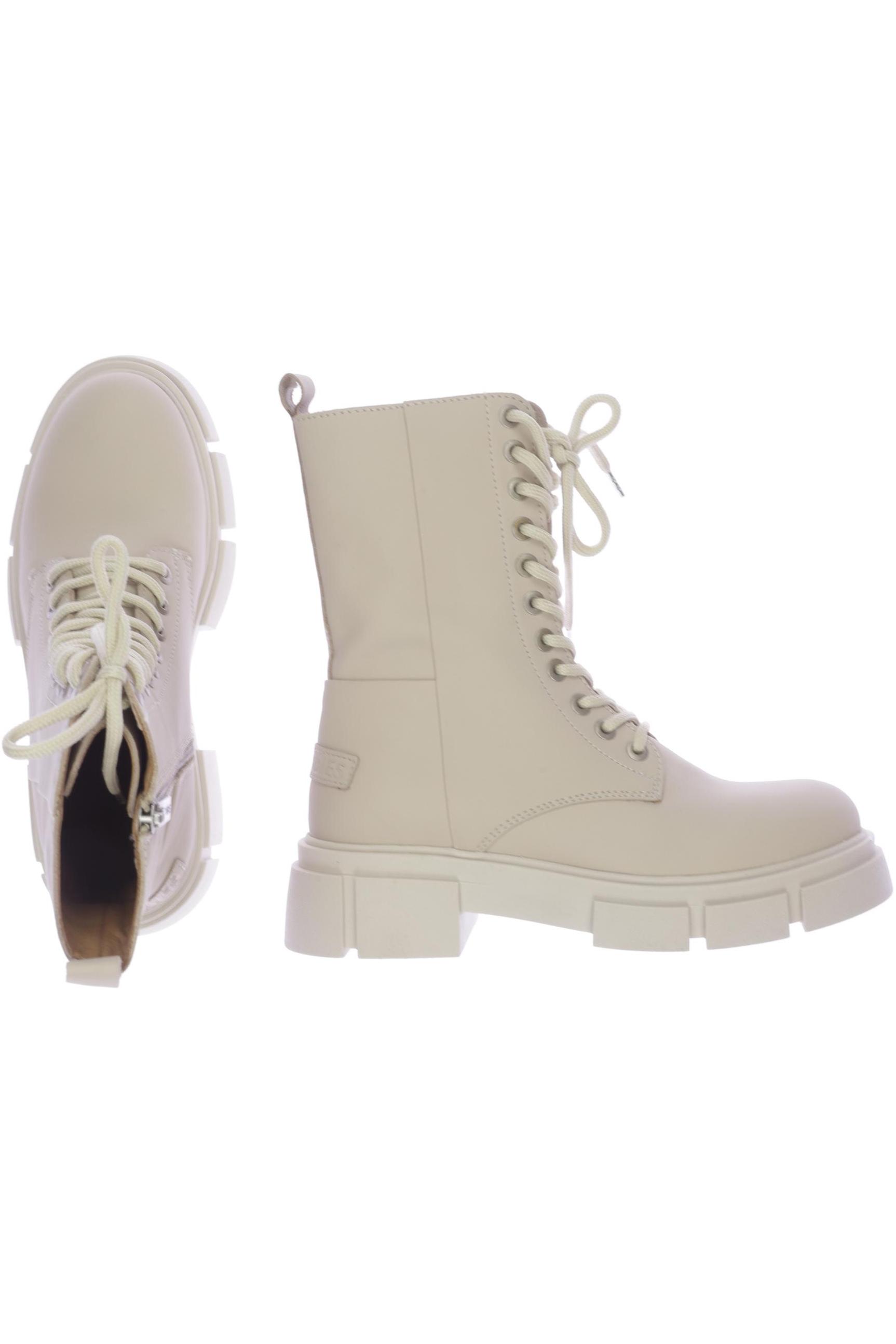 

Shabbies Amsterdam Damen Stiefelette, beige, Gr. 36