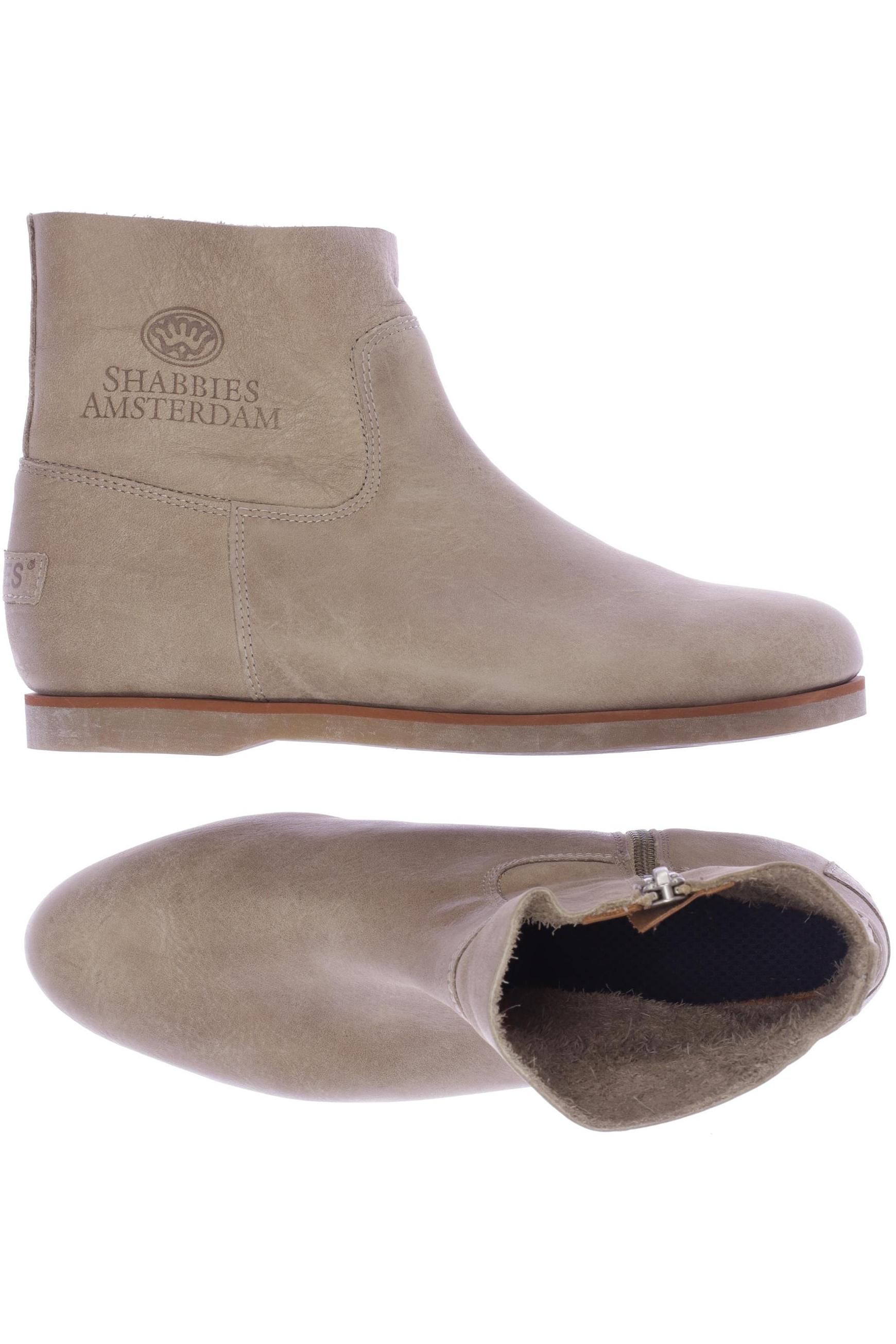 

Shabbies Amsterdam Damen Stiefelette, beige, Gr. 37