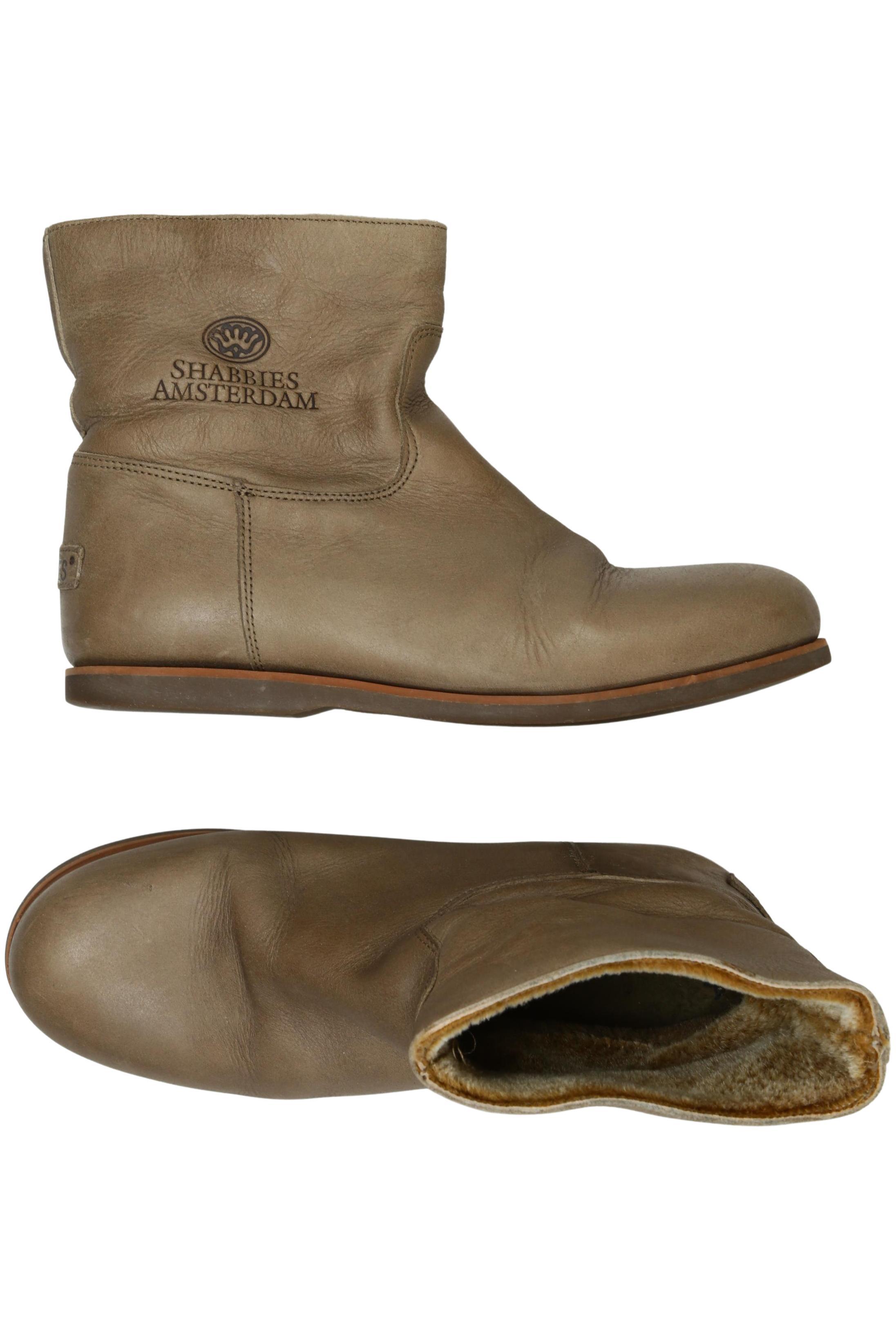 

Shabbies Amsterdam Damen Stiefelette, beige, Gr. 41