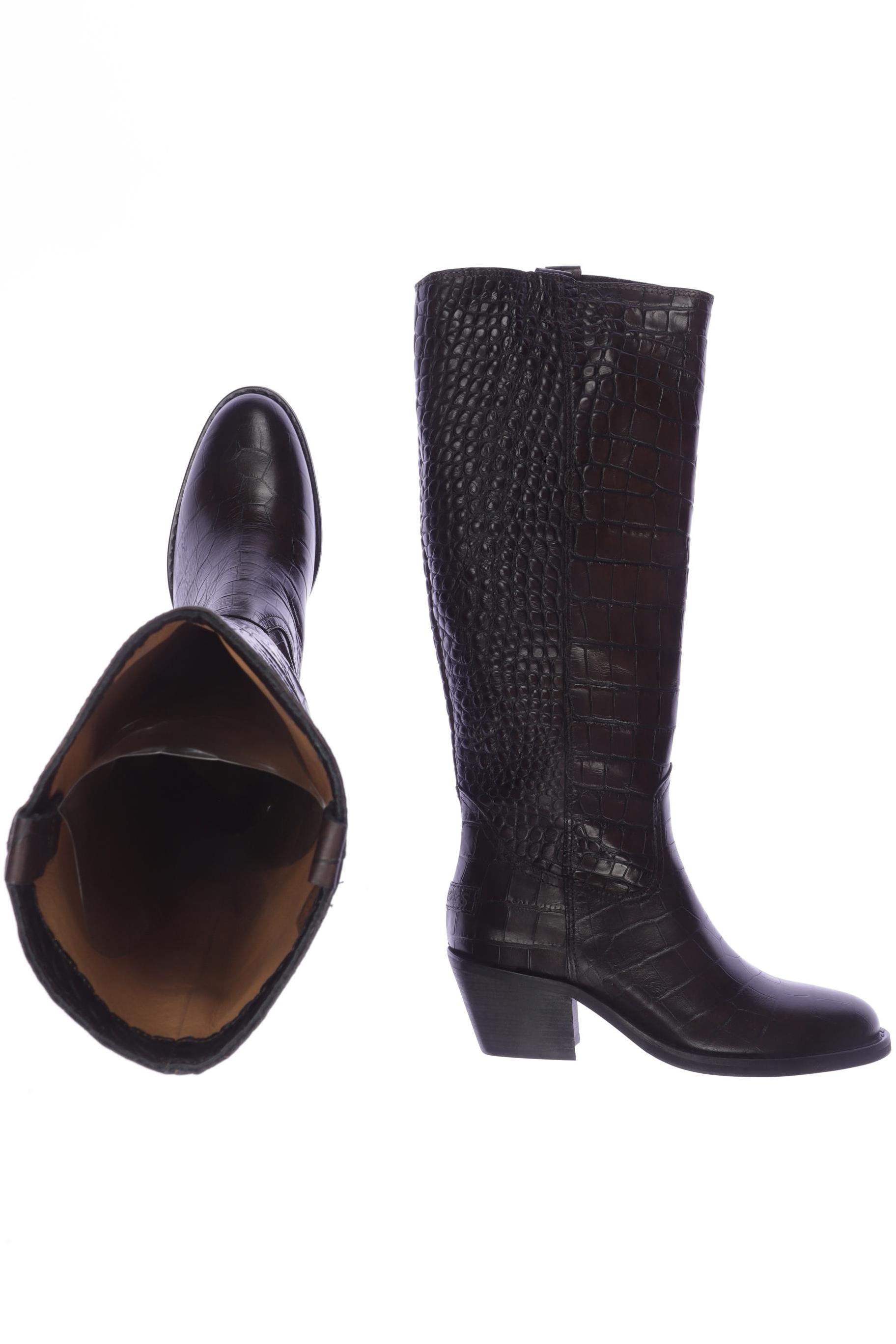 

Shabbies Amsterdam Damen Stiefel, bordeaux, Gr. 37