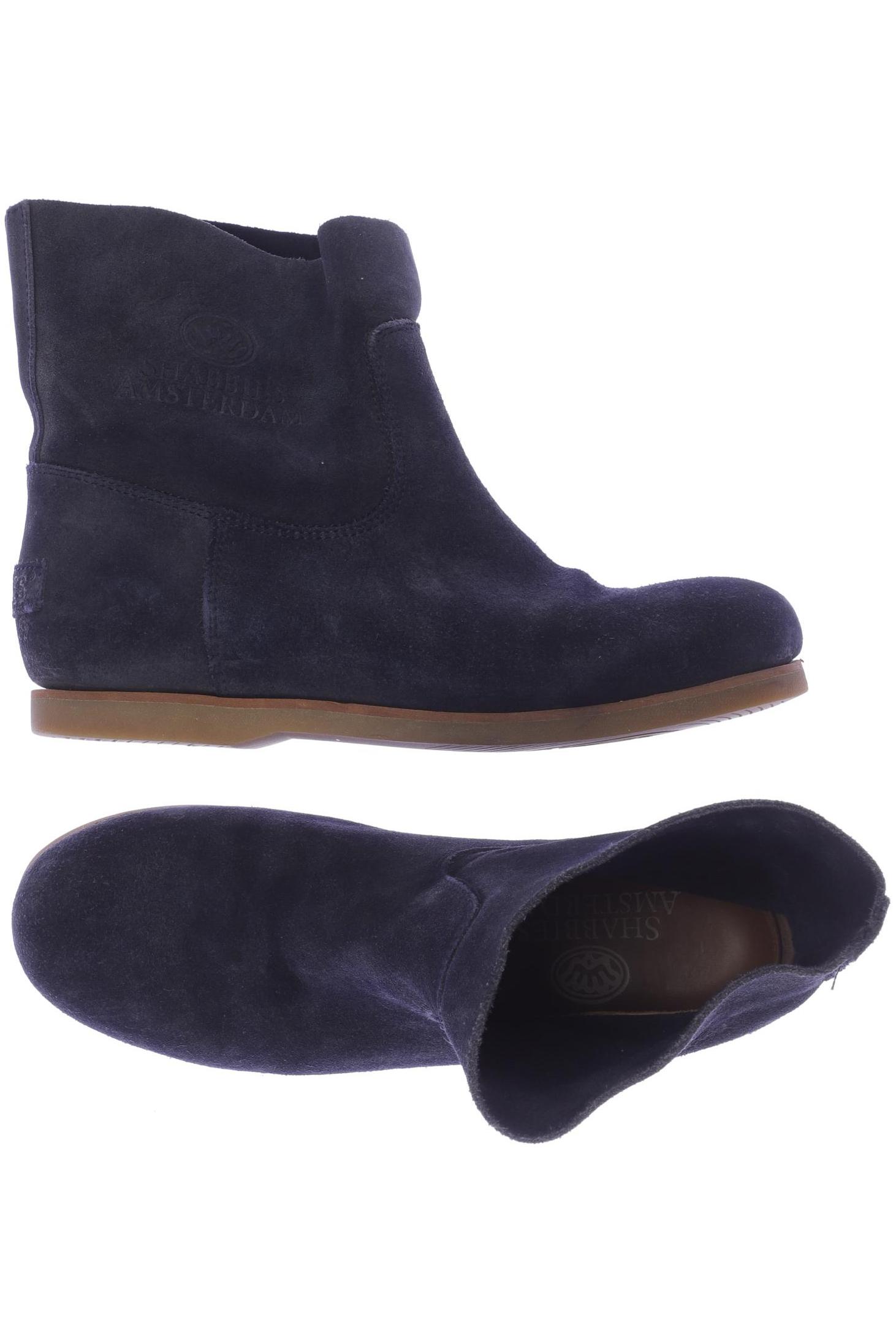 

Shabbies Amsterdam Damen Stiefelette, marineblau, Gr. 37