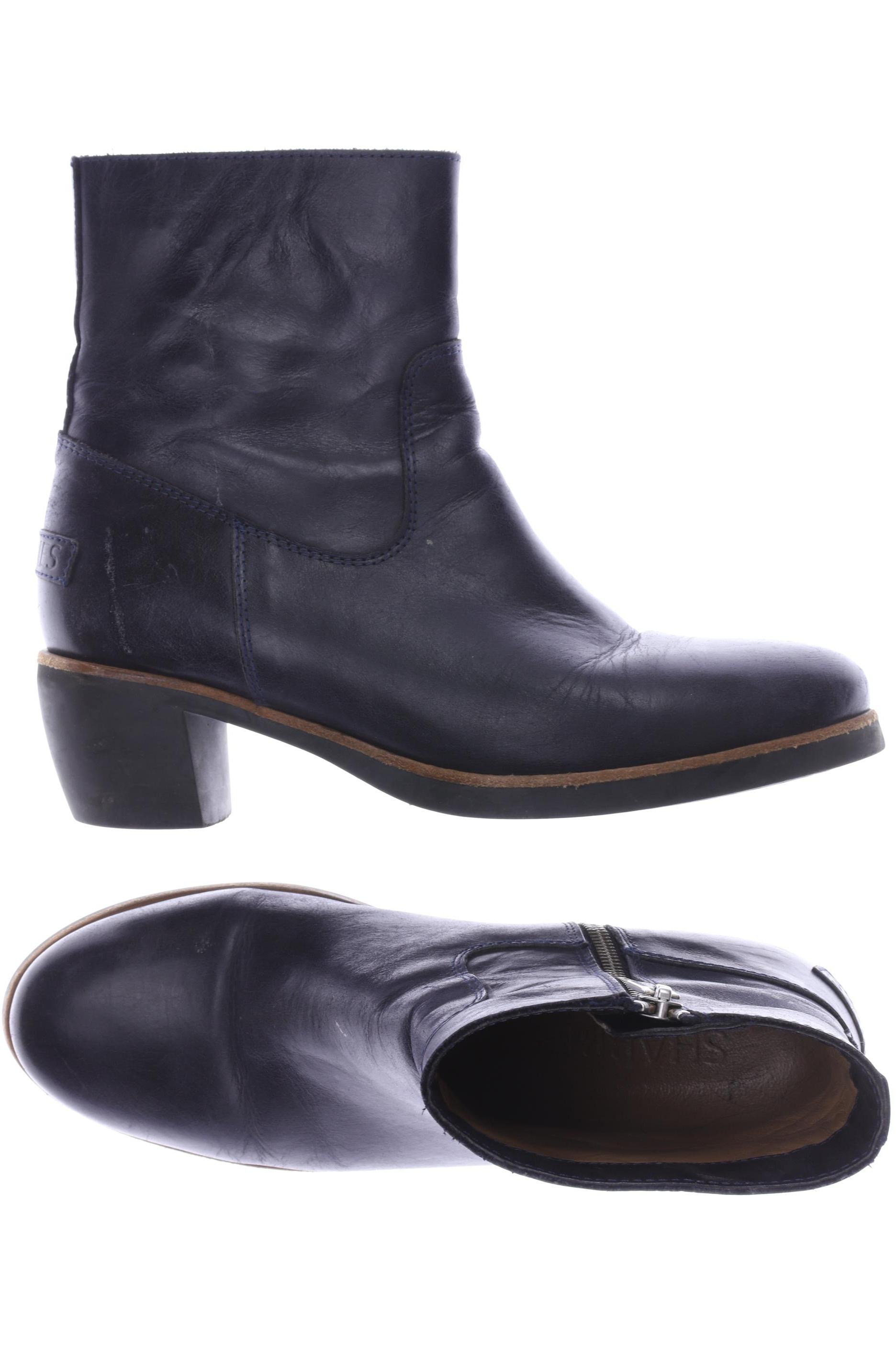 

Shabbies Amsterdam Damen Stiefelette, marineblau