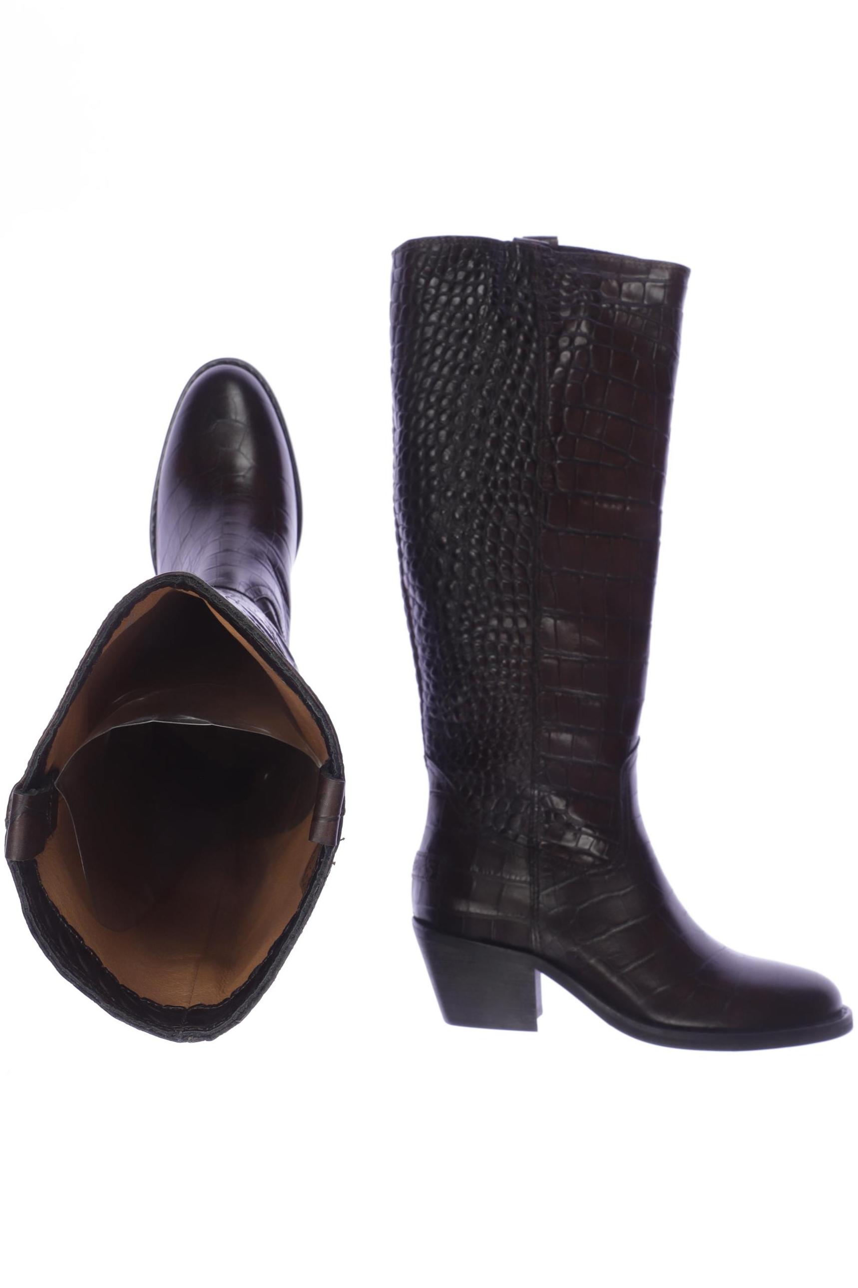 

Shabbies Amsterdam Damen Stiefel, bordeaux, Gr. 37
