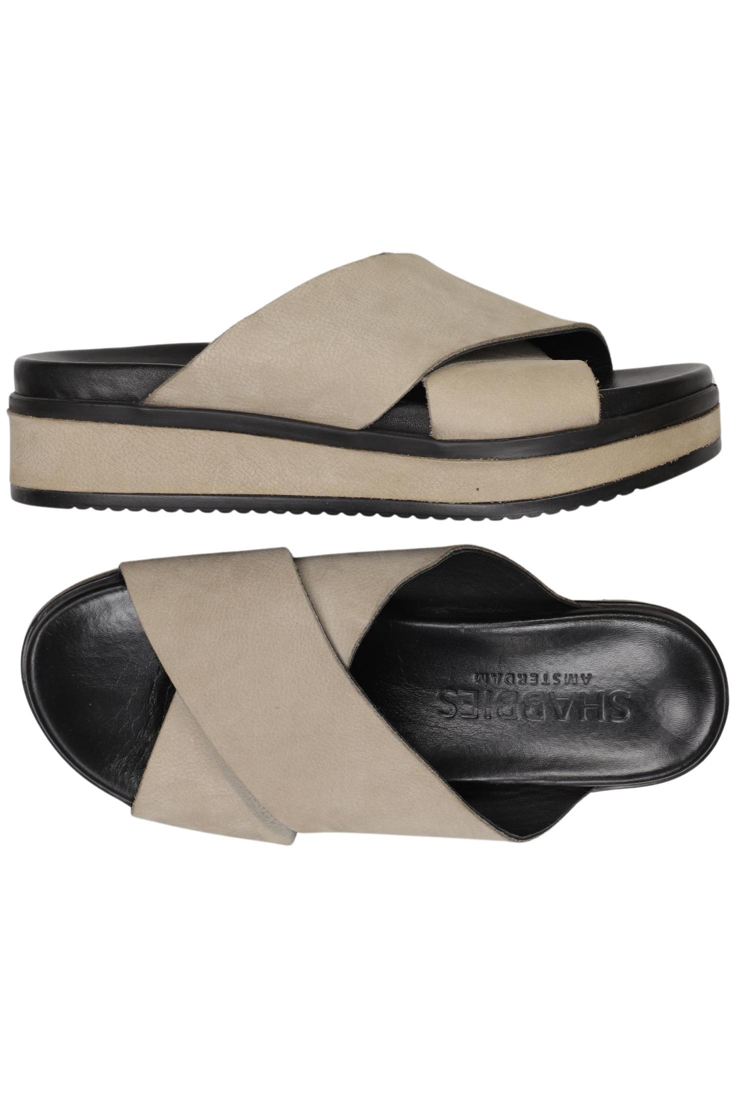 

Shabbies Amsterdam Damen Sandale, beige, Gr. 37