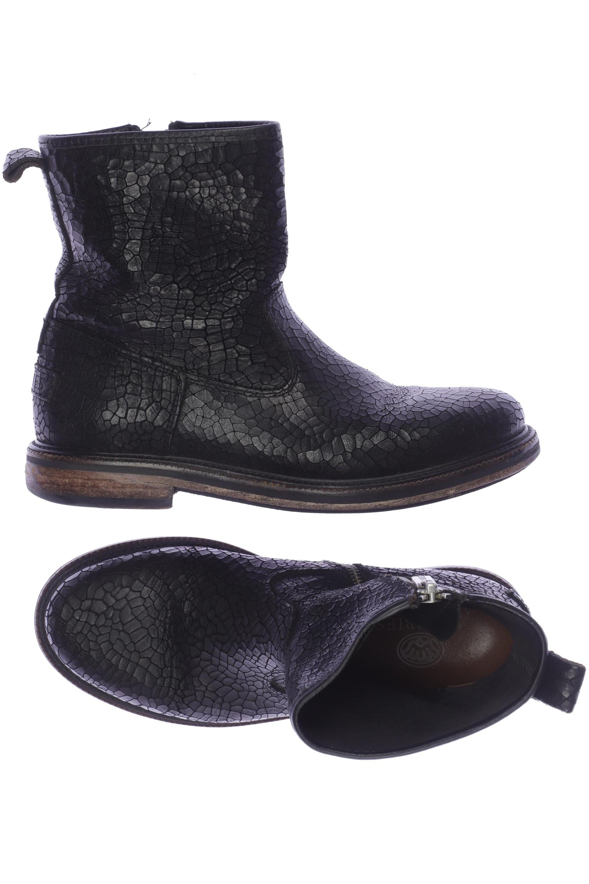 

Shabbies Amsterdam Damen Stiefelette, schwarz, Gr. 38
