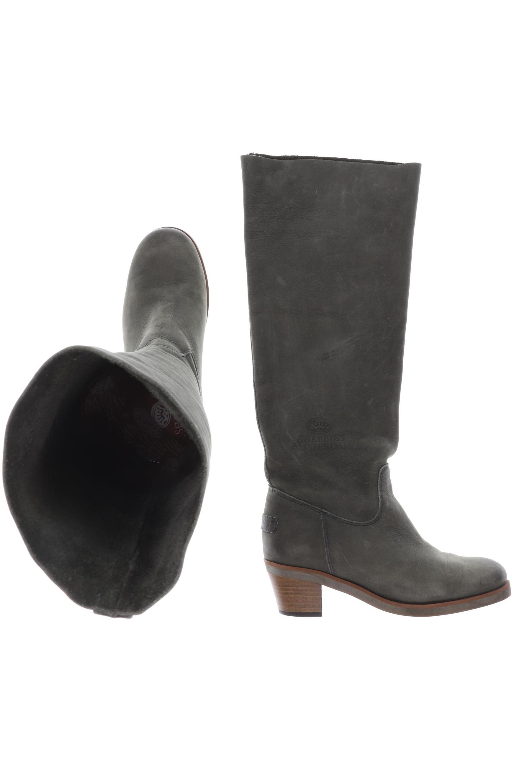 

Shabbies Amsterdam Damen Stiefel, grün, Gr. 37