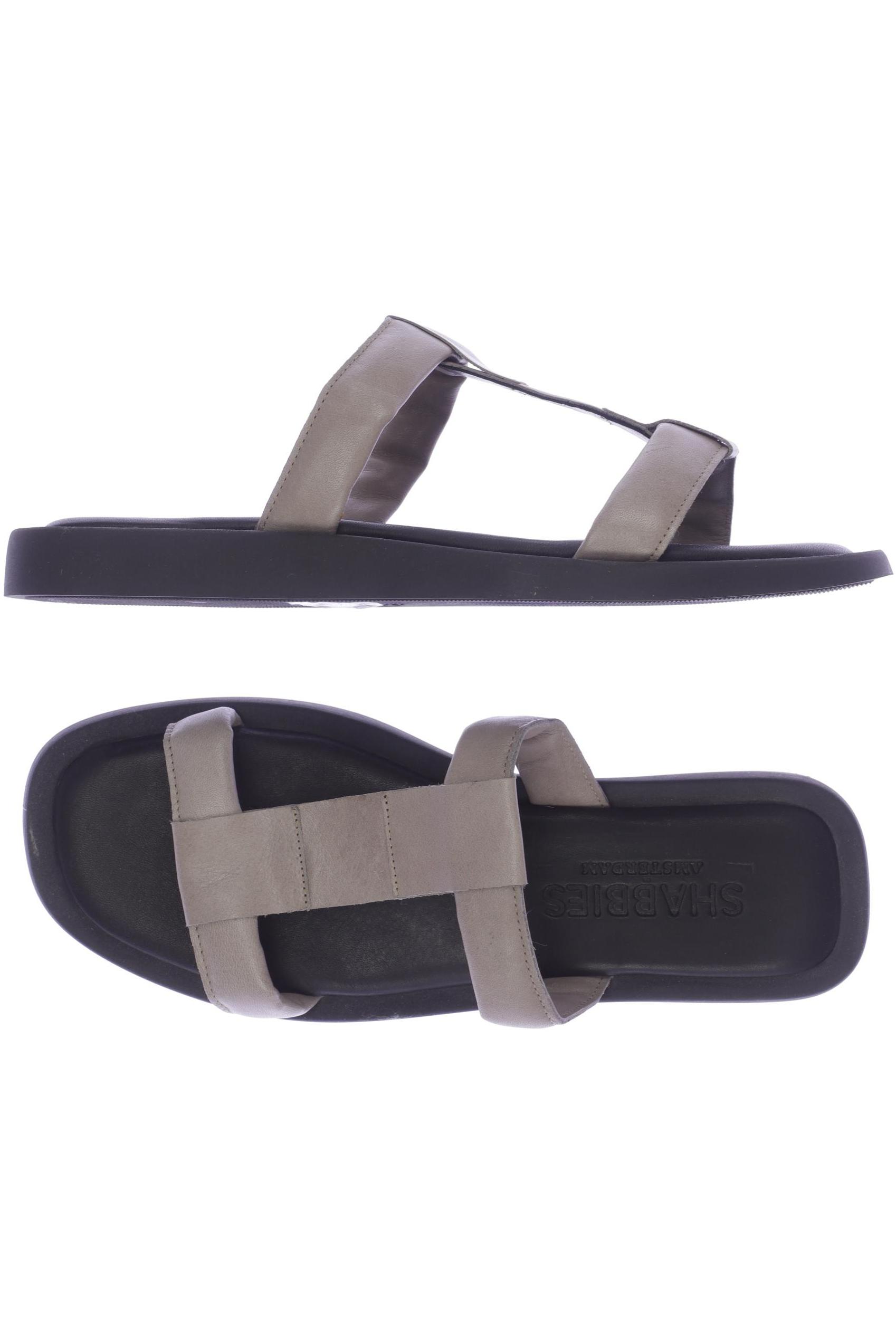 

Shabbies Amsterdam Damen Sandale, grau, Gr. 42