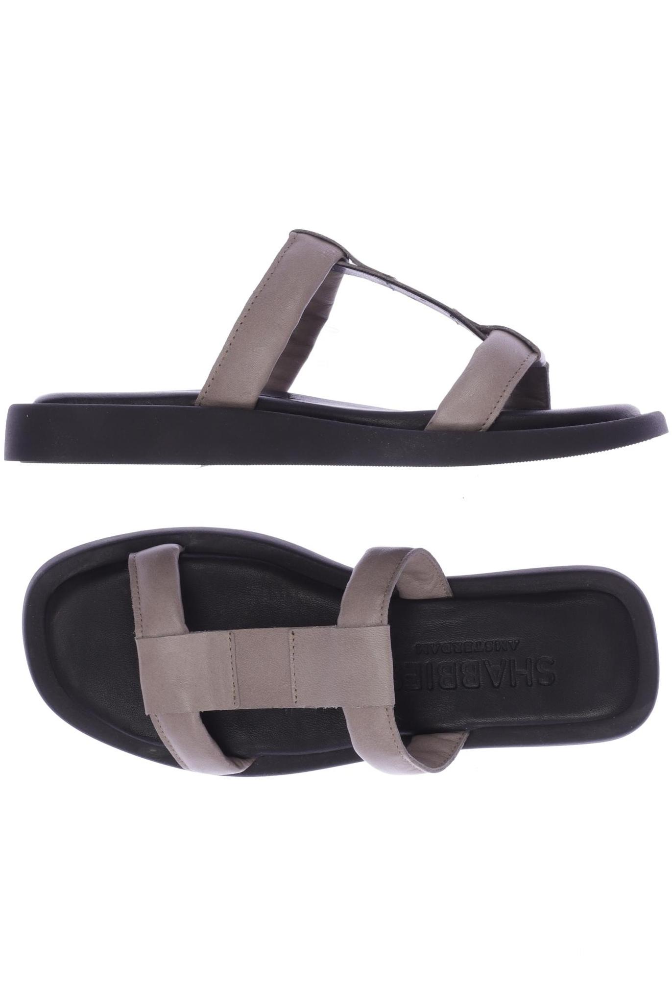 

Shabbies Amsterdam Damen Sandale, grau, Gr. 36