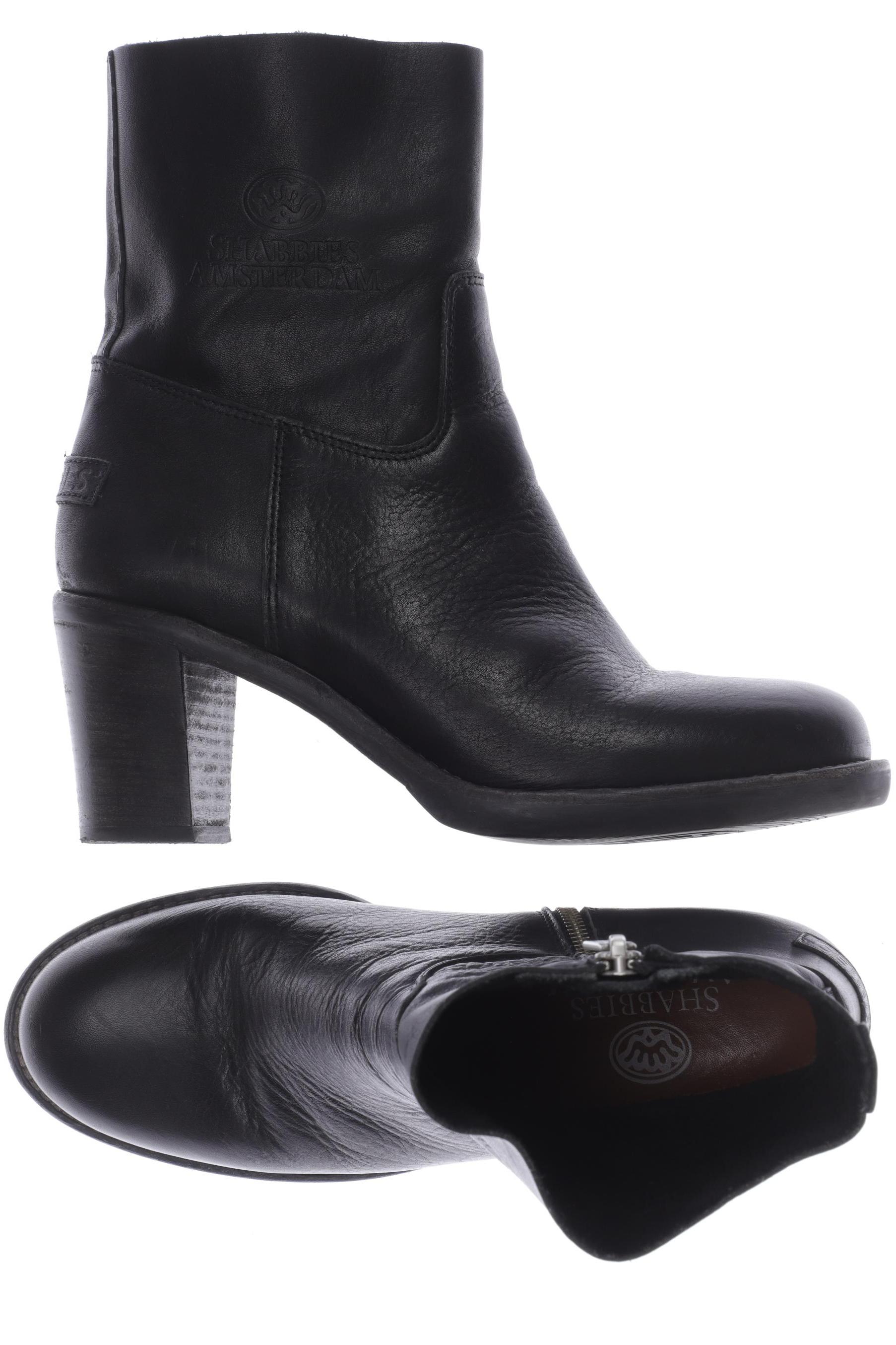 

Shabbies Amsterdam Damen Stiefelette, schwarz, Gr. 41