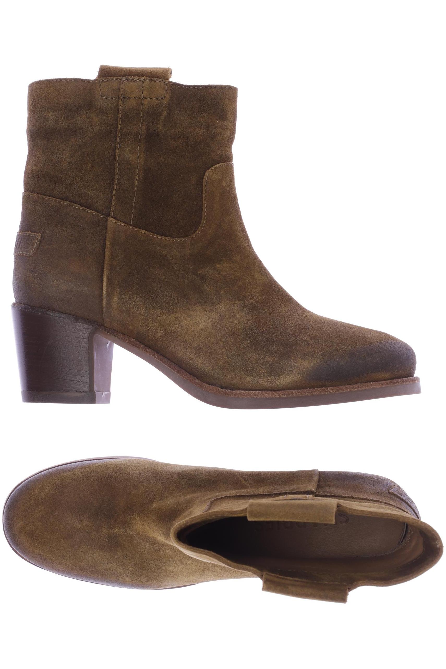 

Shabbies Amsterdam Damen Stiefelette, braun, Gr. 42