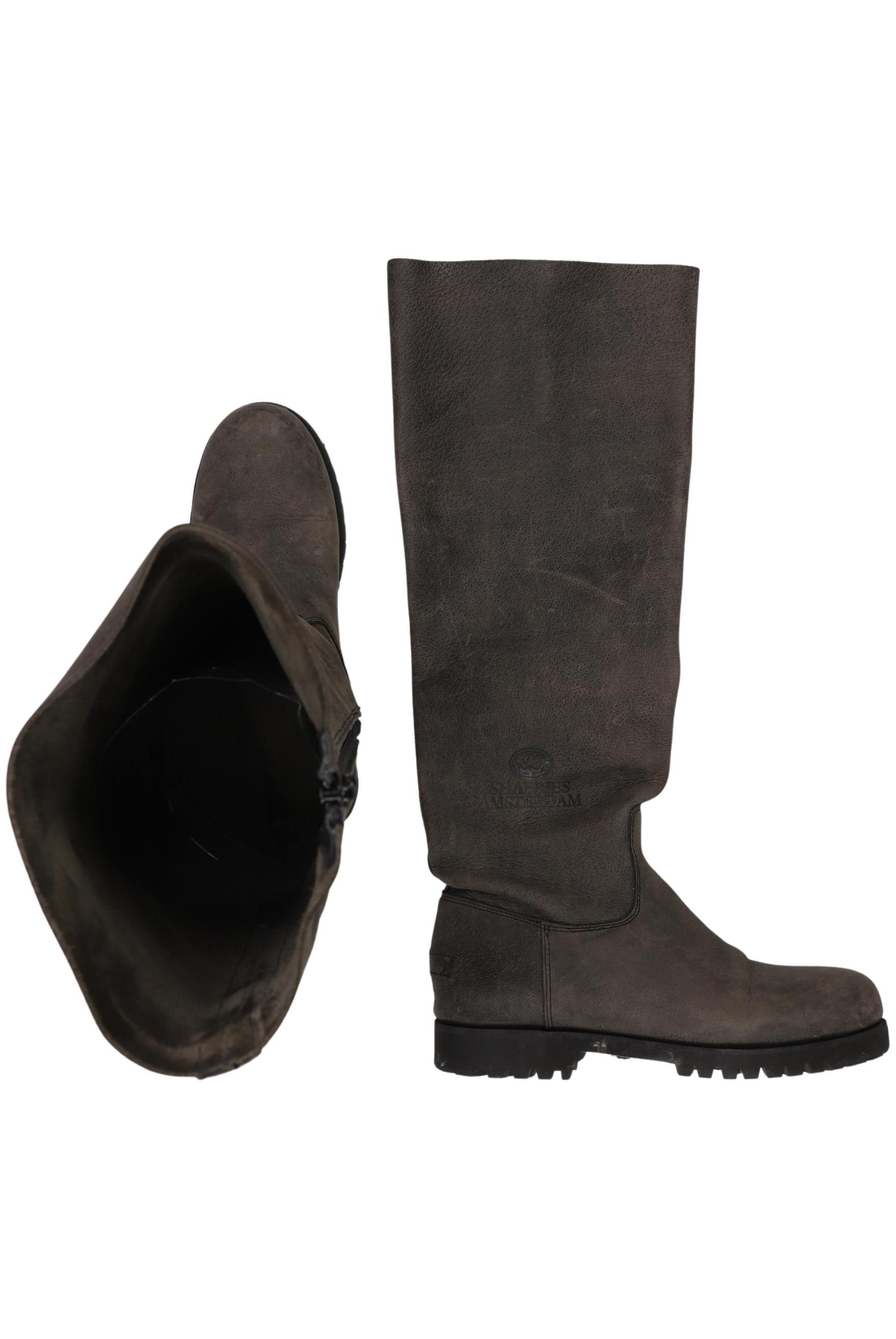

Shabbies Amsterdam Damen Stiefel, grau, Gr. 37