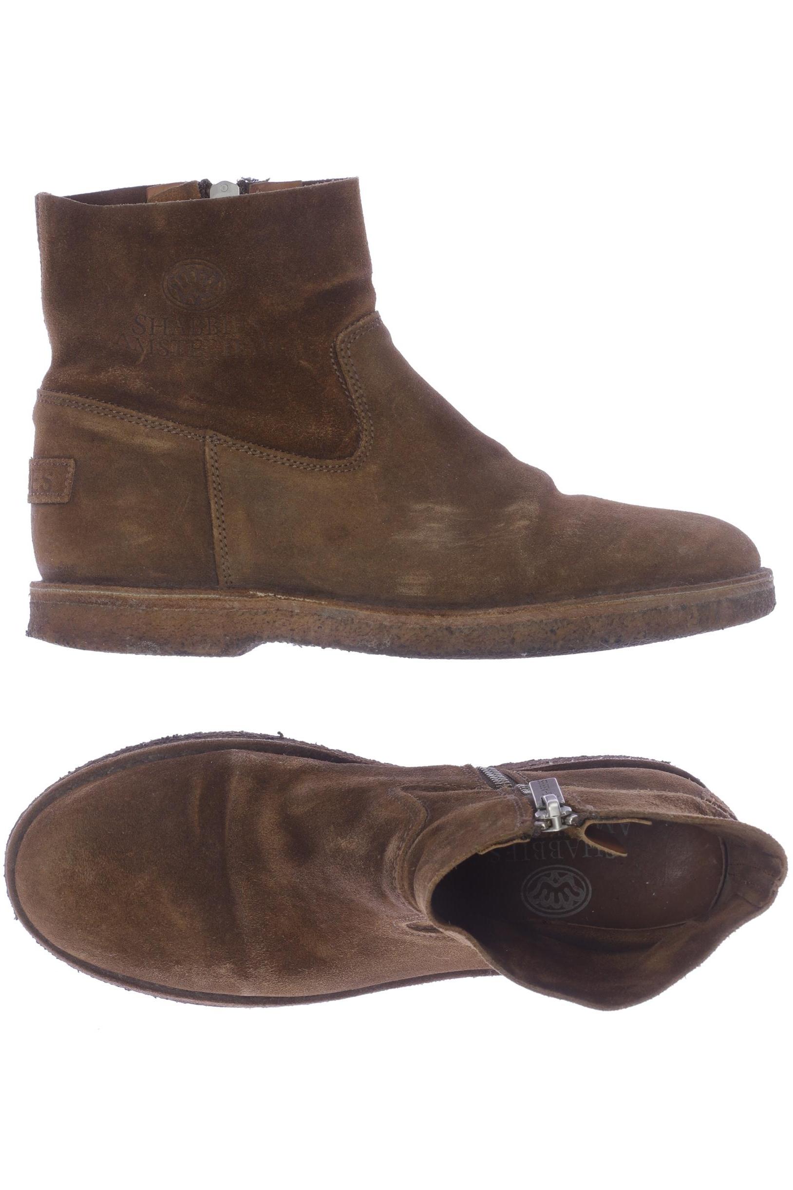 

Shabbies Amsterdam Damen Stiefelette, braun, Gr. 38