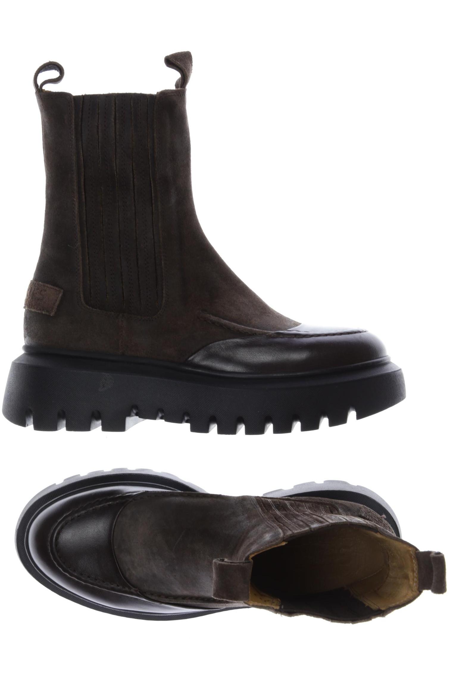 

Shabbies Amsterdam Damen Stiefelette, braun, Gr. 36