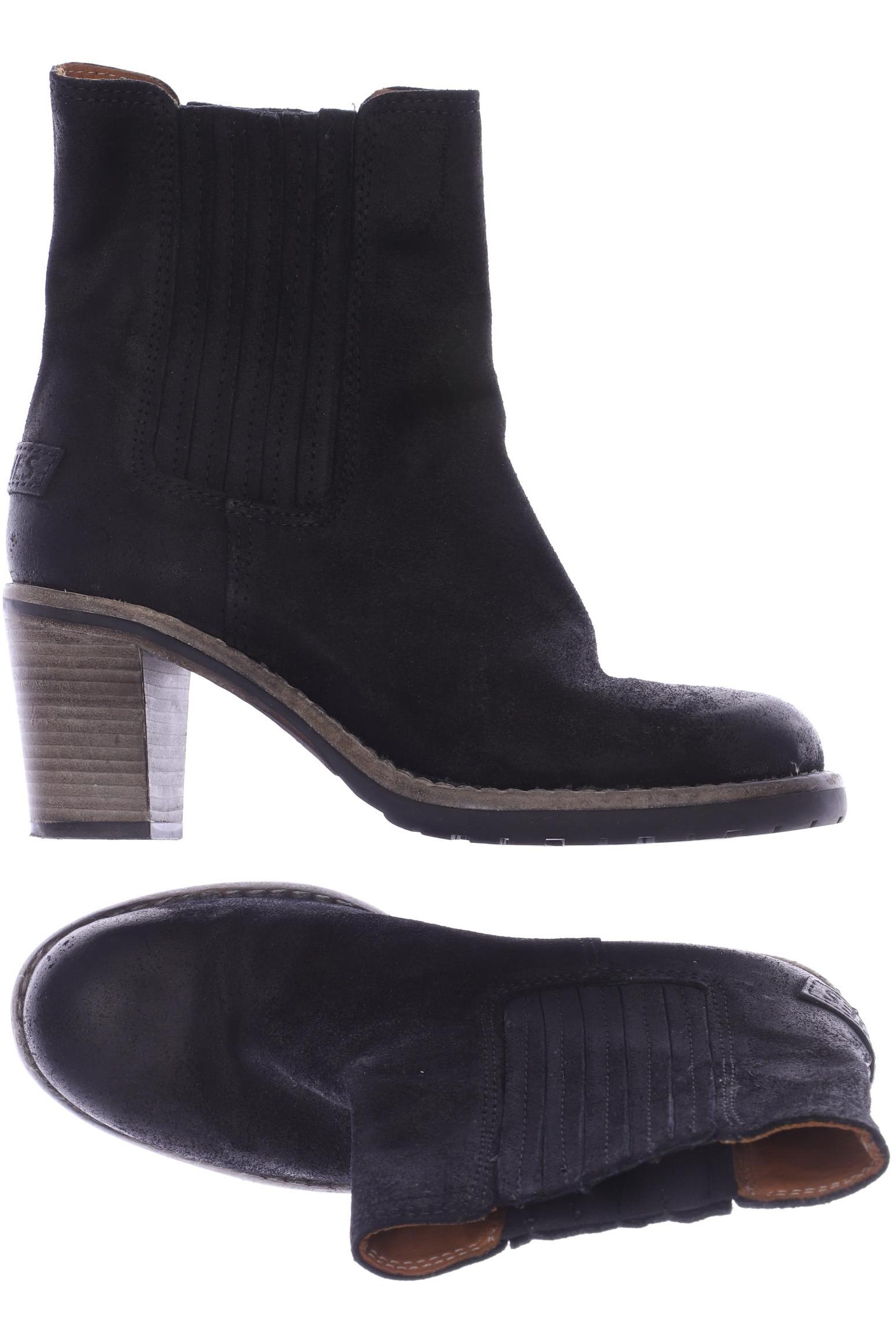 

Shabbies Amsterdam Damen Stiefelette, schwarz