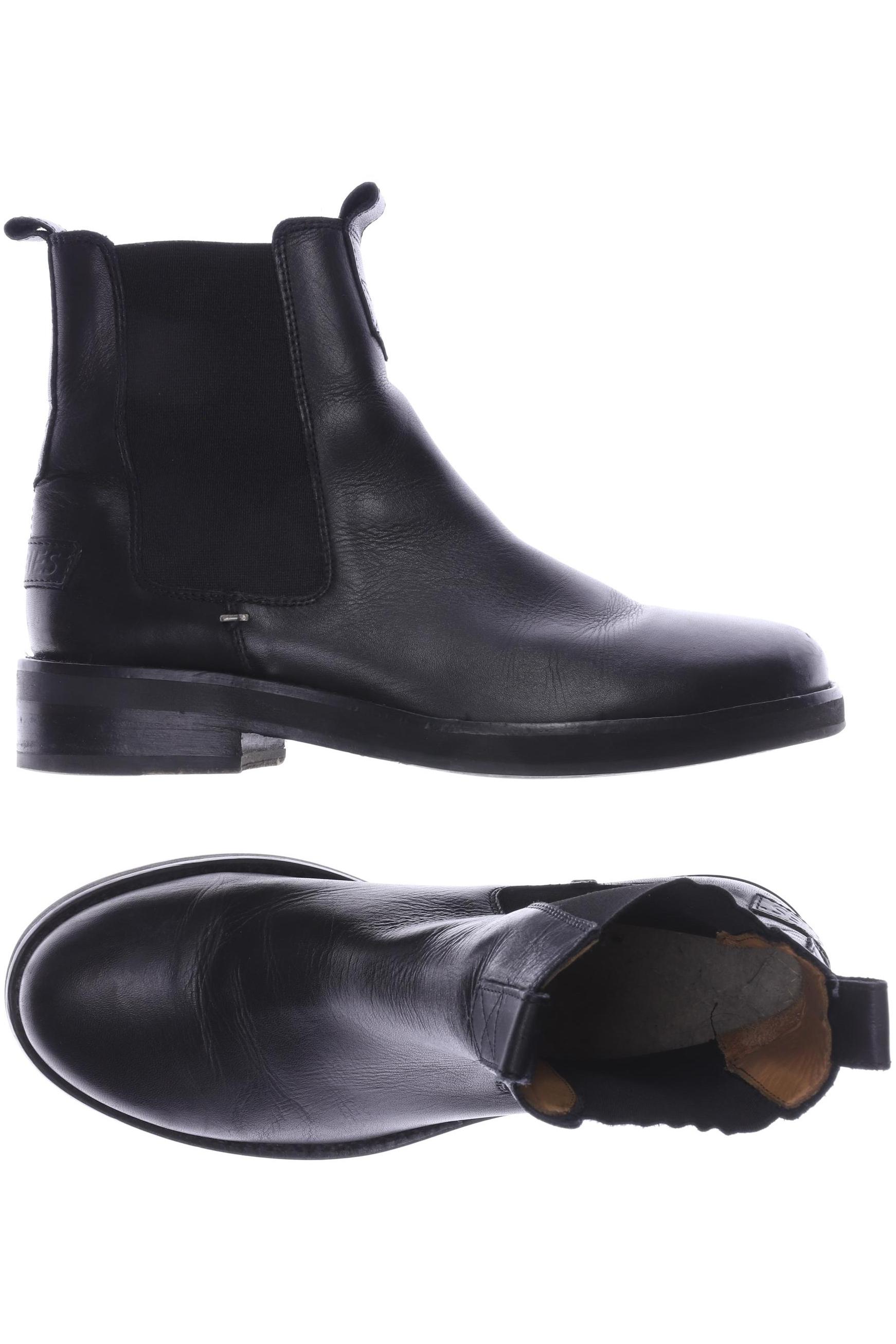 

Shabbies Amsterdam Damen Stiefelette, schwarz