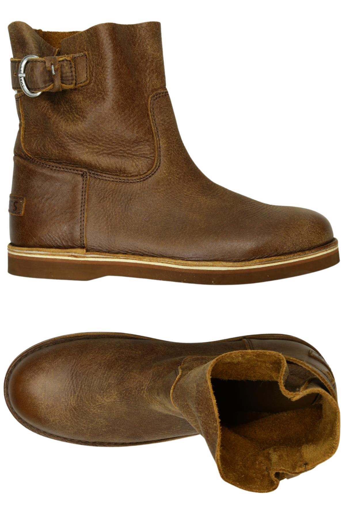 

Shabbies Amsterdam Damen Stiefelette, braun, Gr. 40