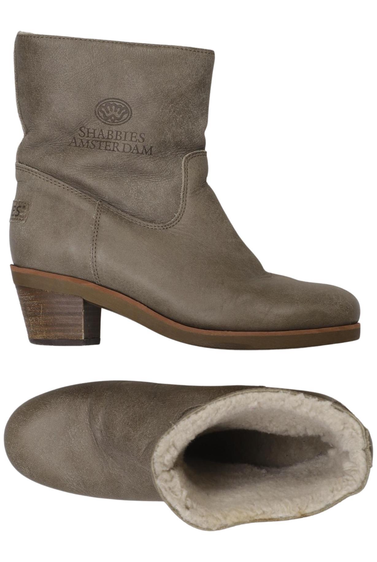

Shabbies Amsterdam Damen Stiefelette, grau, Gr. 37