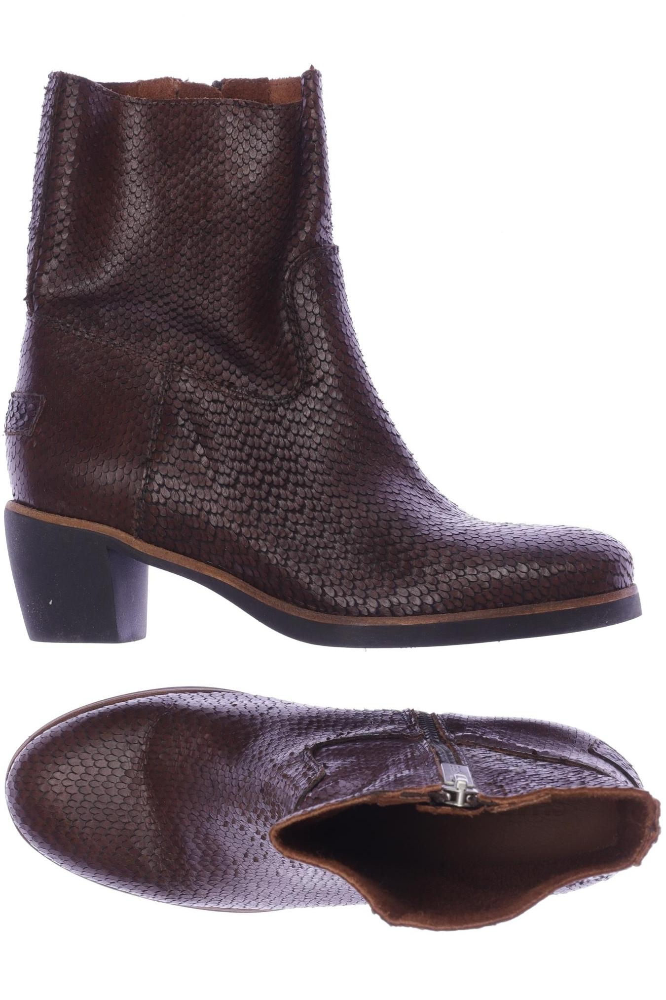 

Shabbies Amsterdam Damen Stiefelette, braun, Gr. 37
