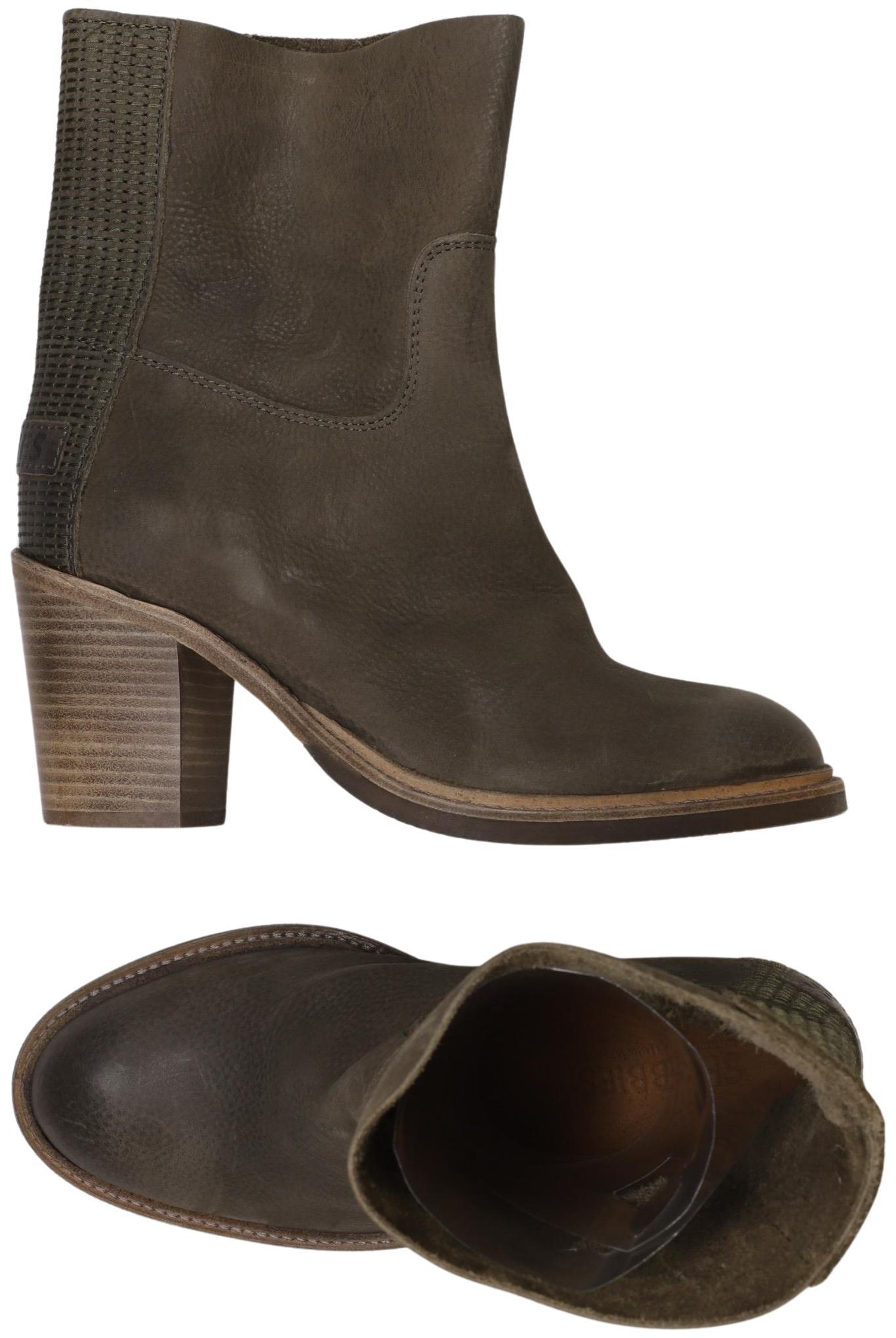 

Shabbies Amsterdam Damen Stiefelette, grün, Gr. 37