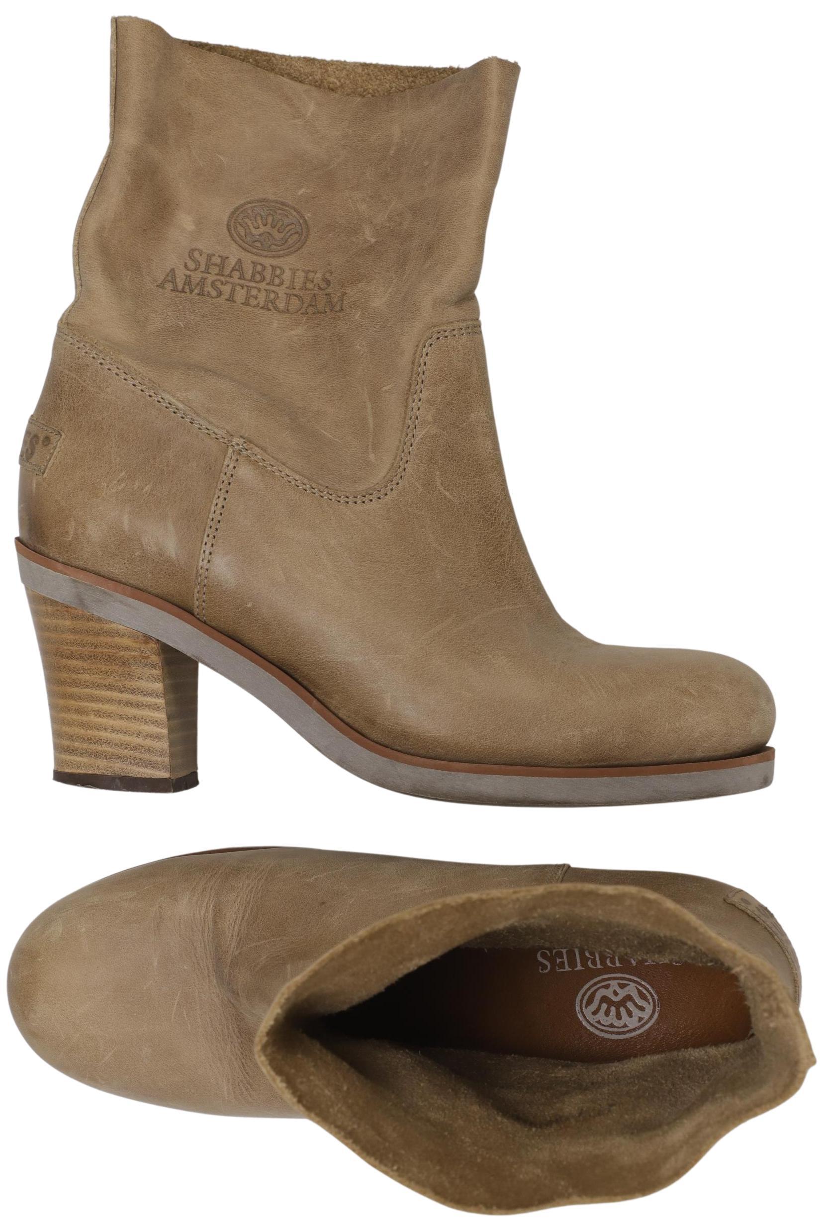 

Shabbies Amsterdam Damen Stiefelette, beige, Gr. 37
