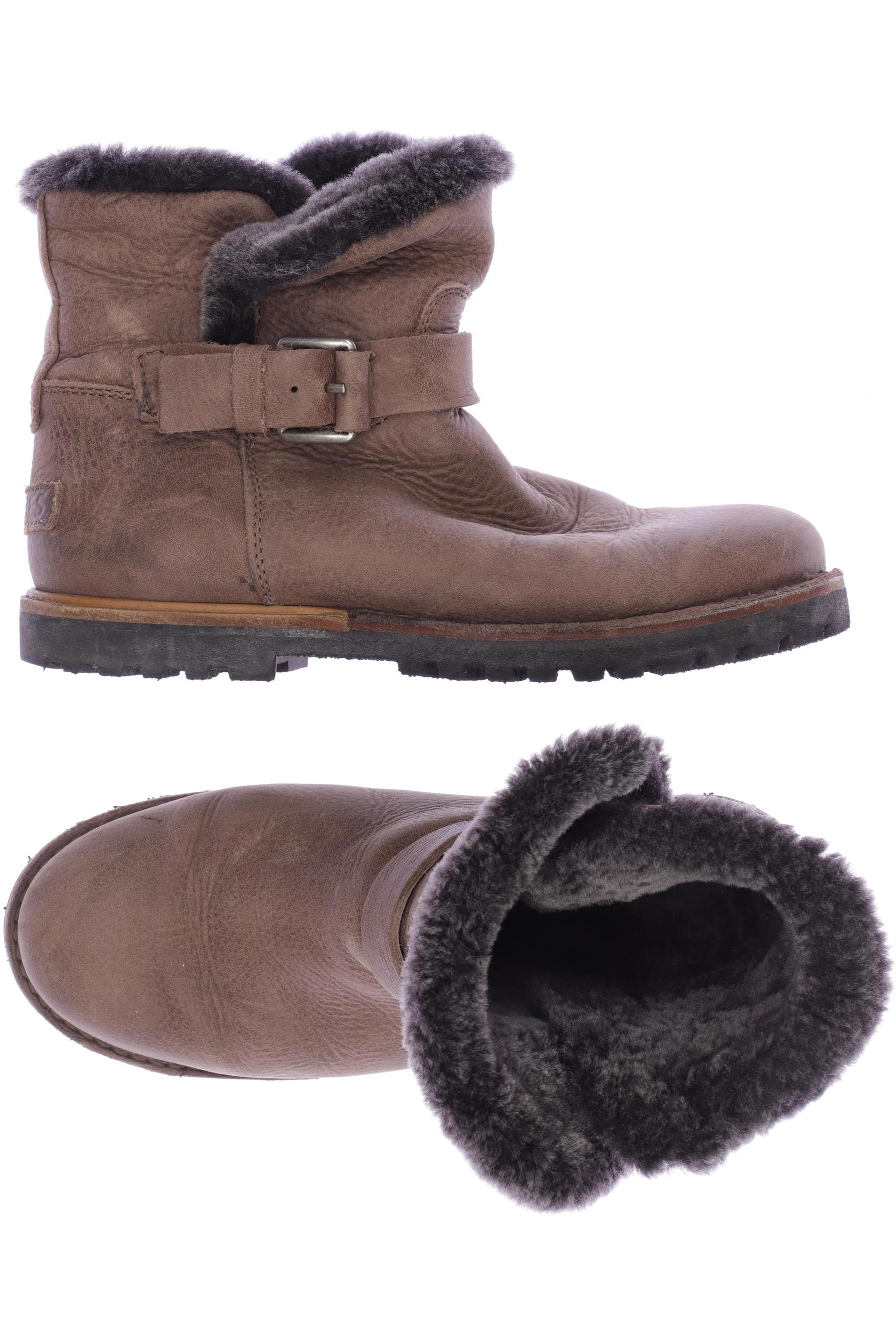 

Shabbies Amsterdam Damen Stiefelette, braun, Gr. 39
