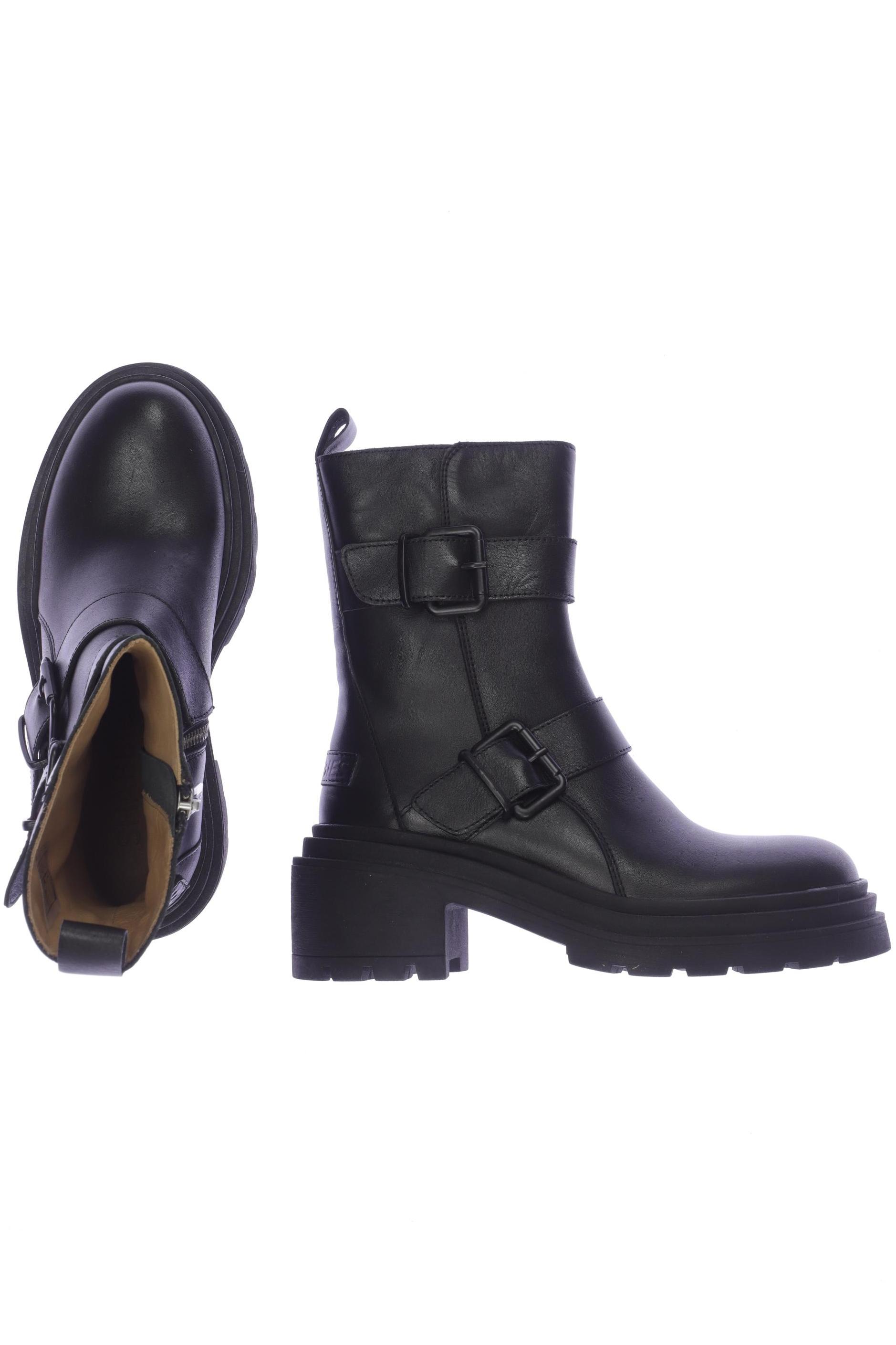 

Shabbies Amsterdam Damen Stiefelette, schwarz, Gr. 36